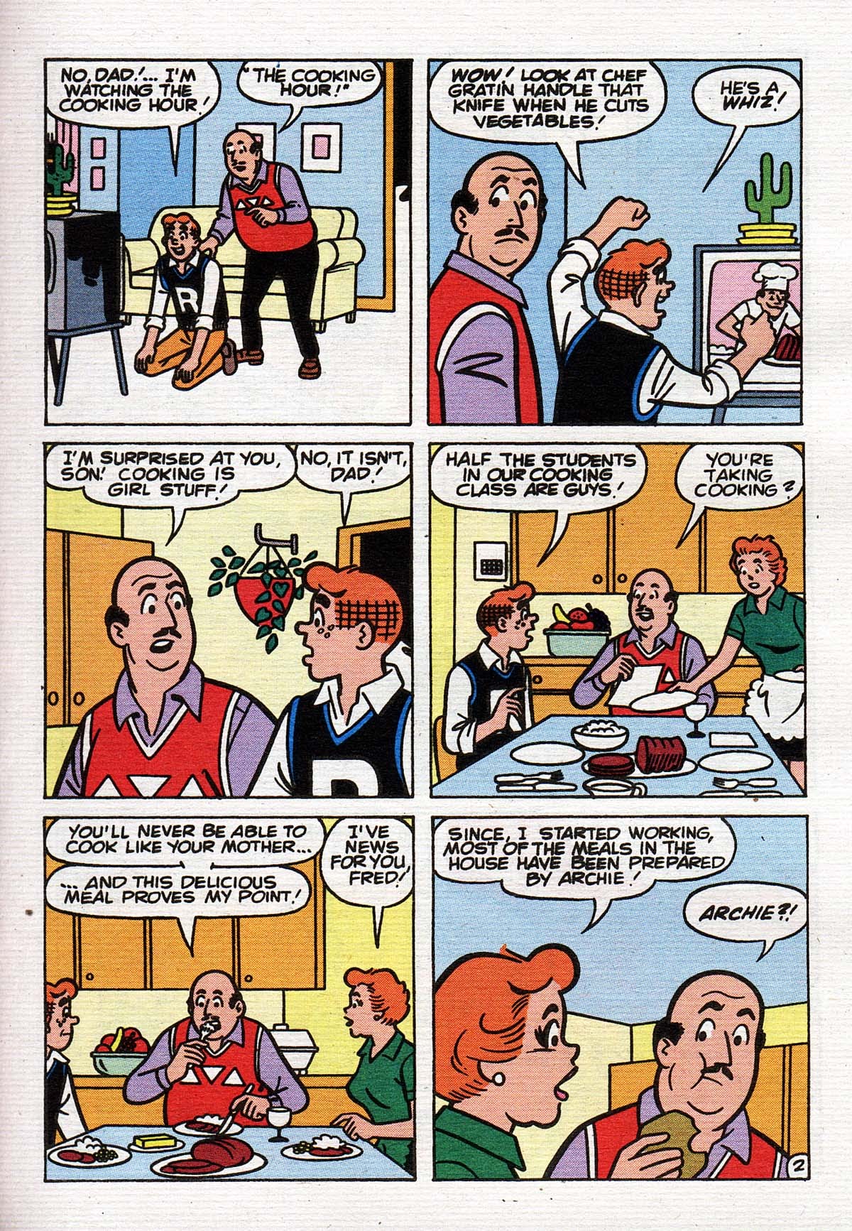 Read online Archie's Double Digest Magazine comic -  Issue #155 - 132