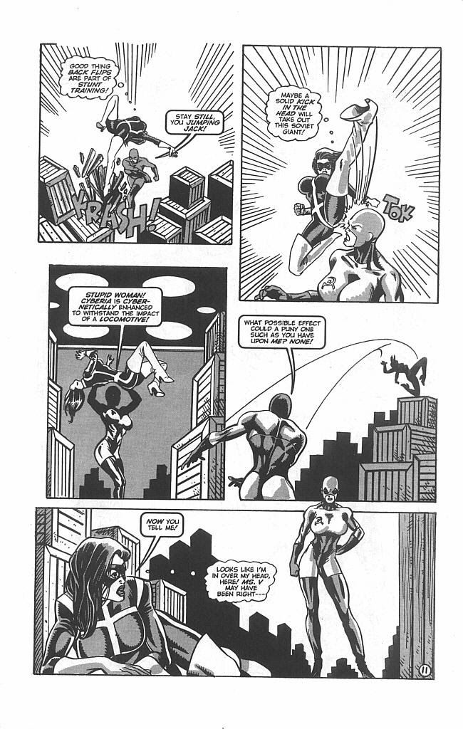 Read online FemForce Special: Rayda The Cyberian Connection comic -  Issue #2 - 13