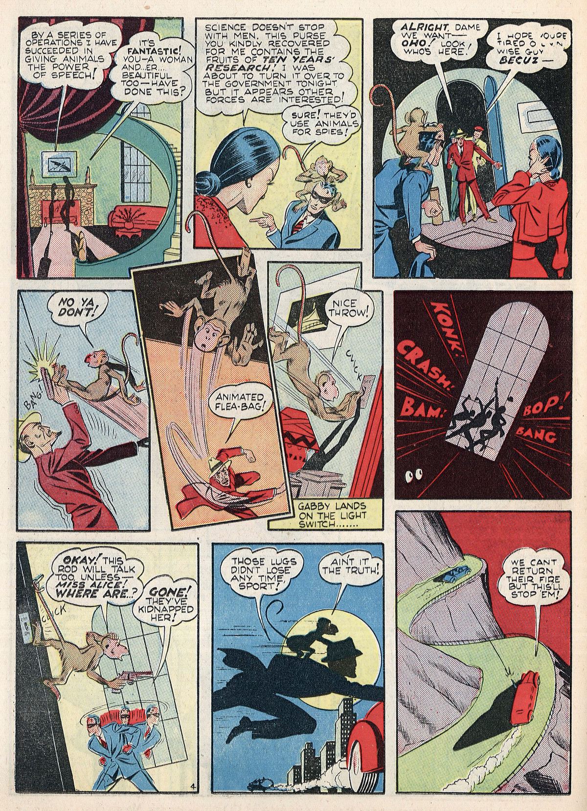 Read online Smash Comics comic -  Issue #21 - 16