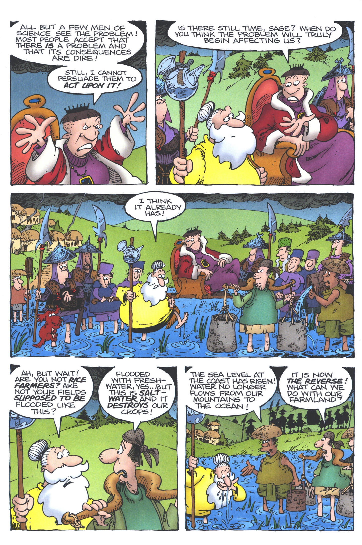 Read online Groo: Hell On Earth comic -  Issue #3 - 6