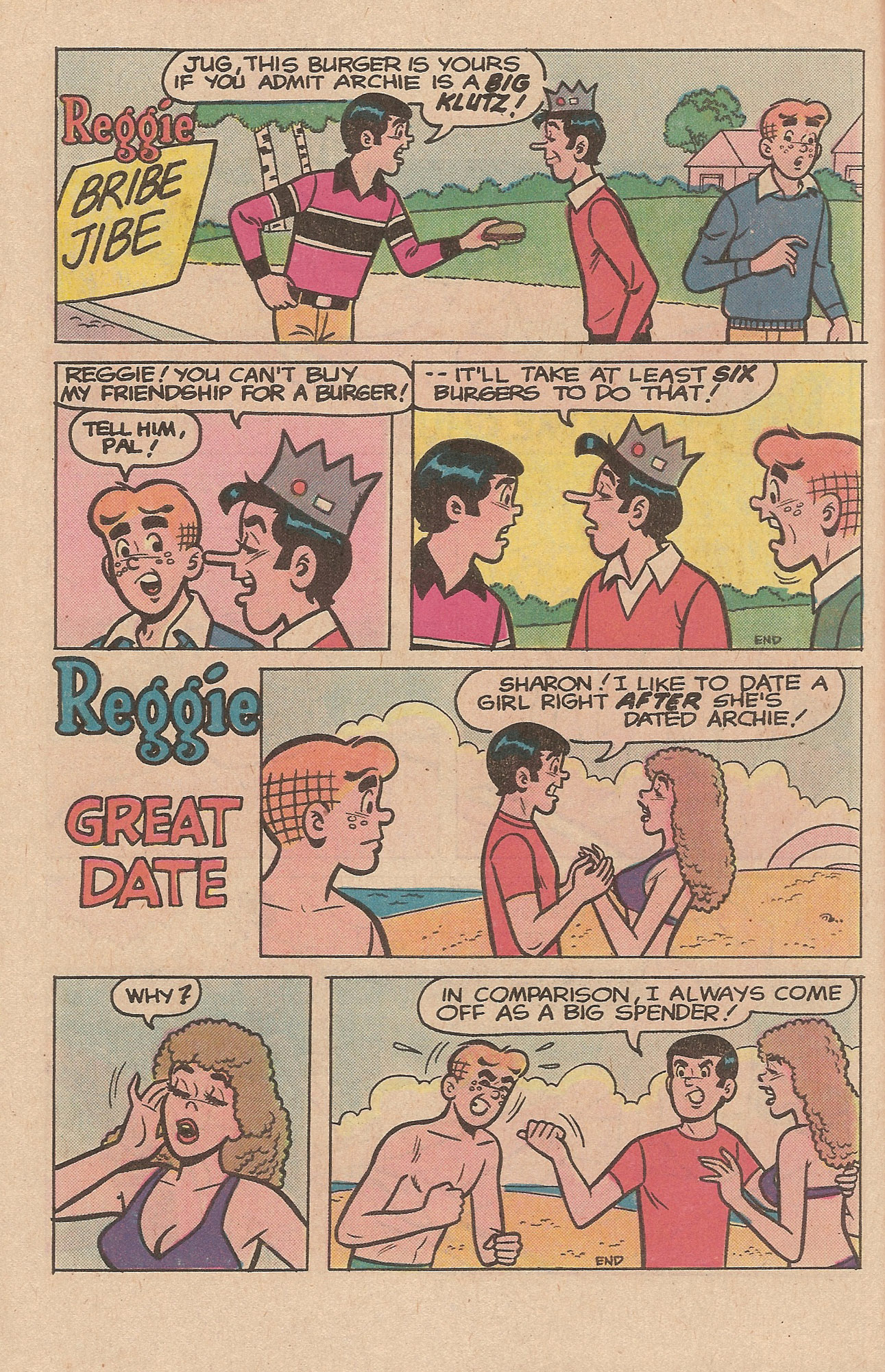 Read online Reggie's Wise Guy Jokes comic -  Issue #55 - 6
