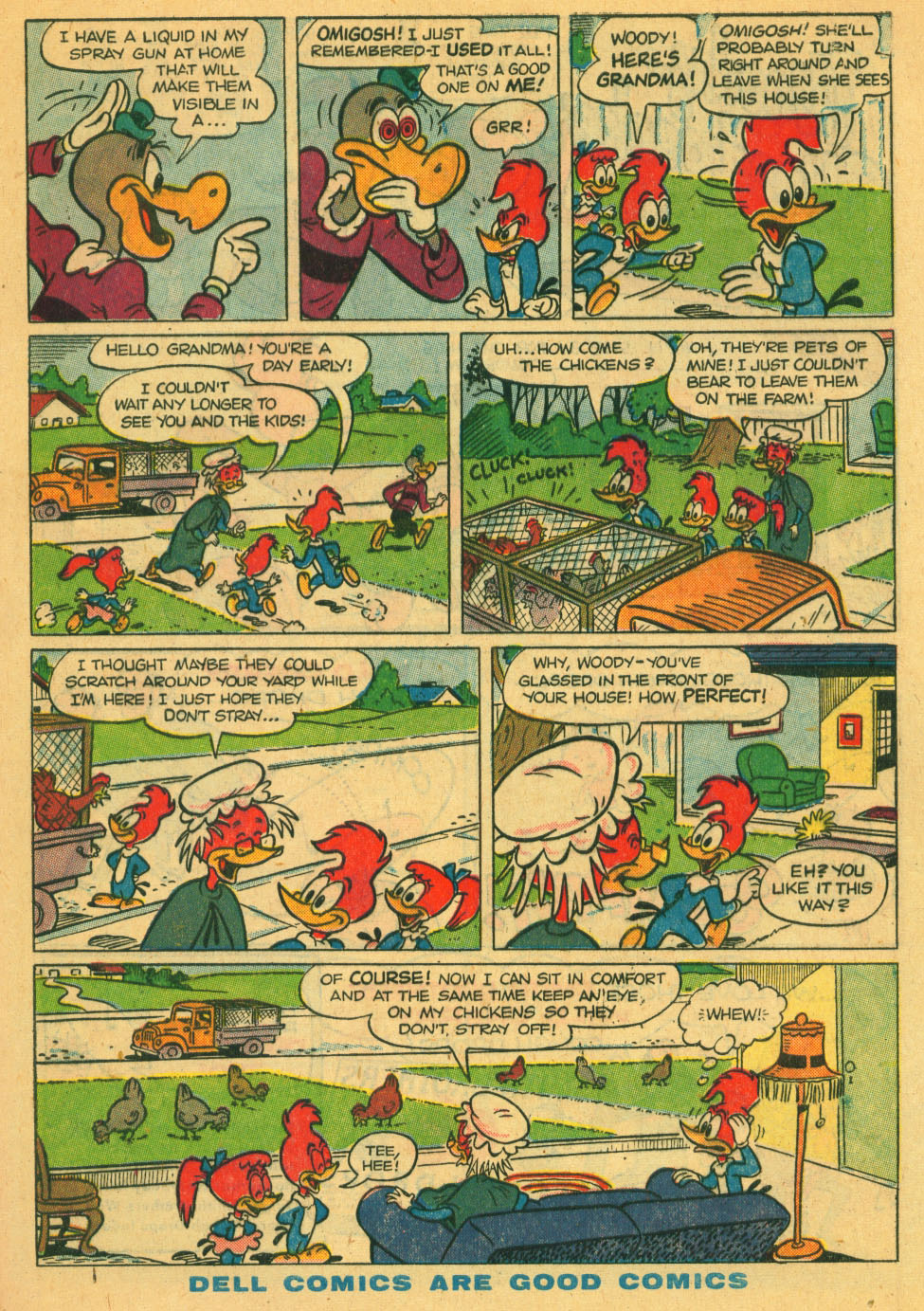 Read online Walter Lantz Woody Woodpecker (1952) comic -  Issue #40 - 33