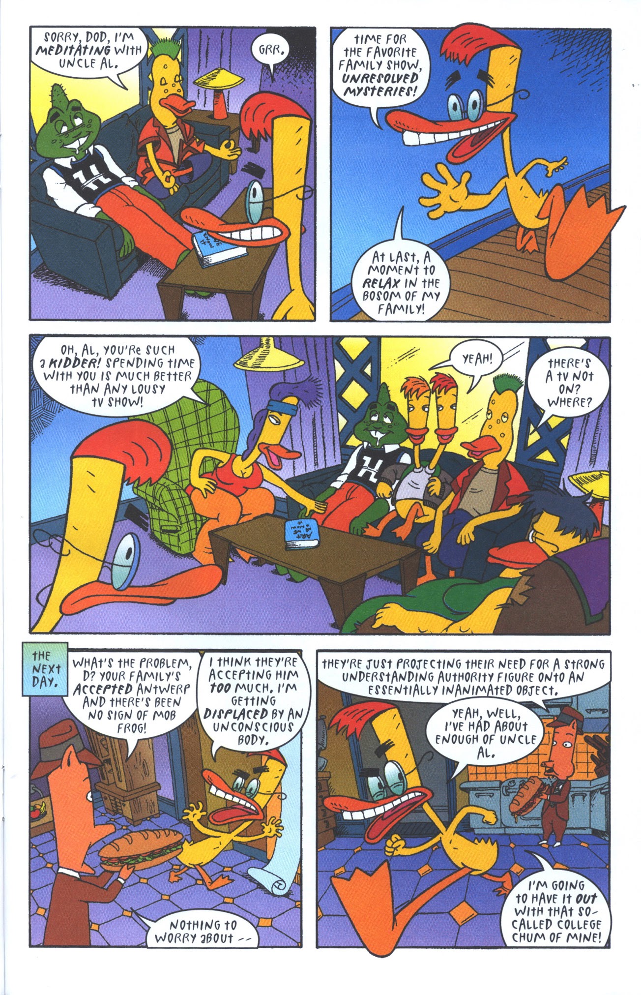 Read online Duckman : The Mob Frog Saga comic -  Issue #1 - 25