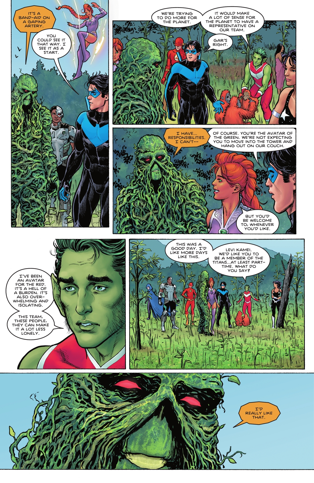 Read online Titans (2023) comic -  Issue #5 - 20
