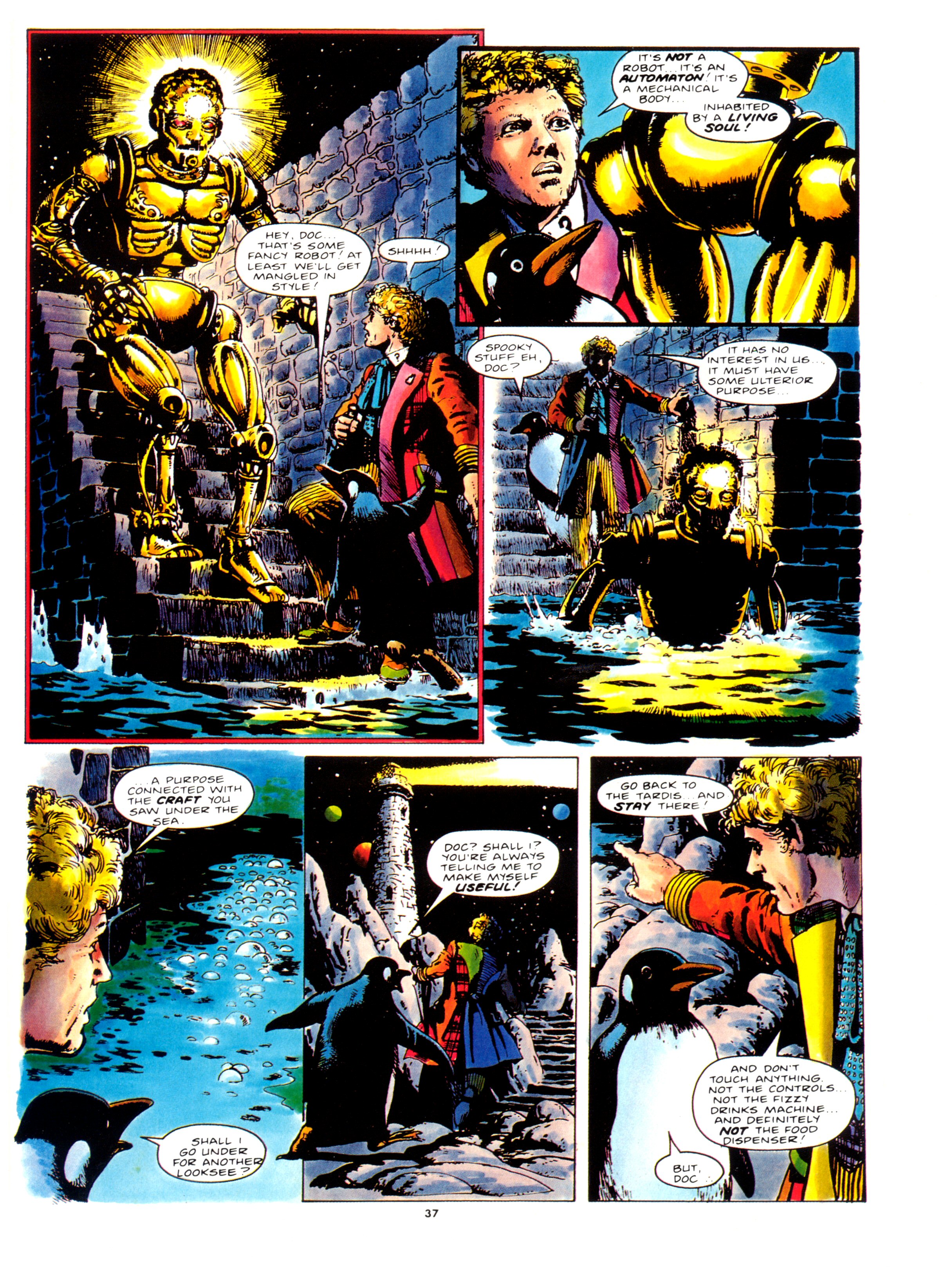 Read online Doctor Who Graphic Novel Voyager comic -  Issue # TPB - 36
