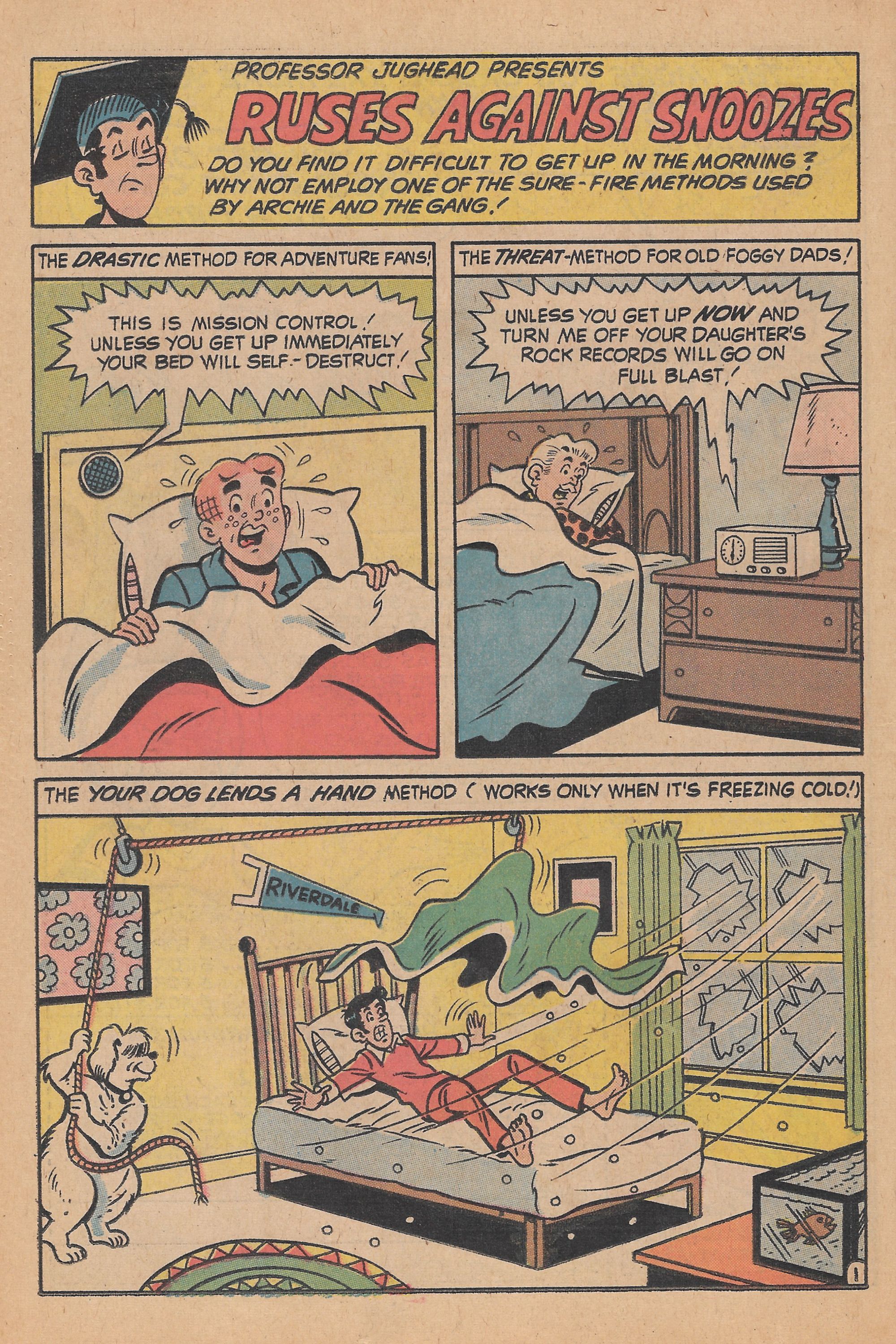 Read online Jughead's Jokes comic -  Issue #25 - 38