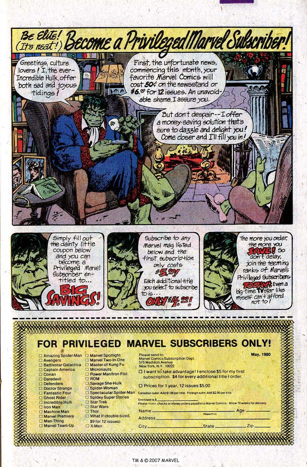 Read online The Incredible Hulk (1968) comic -  Issue #251 - 23