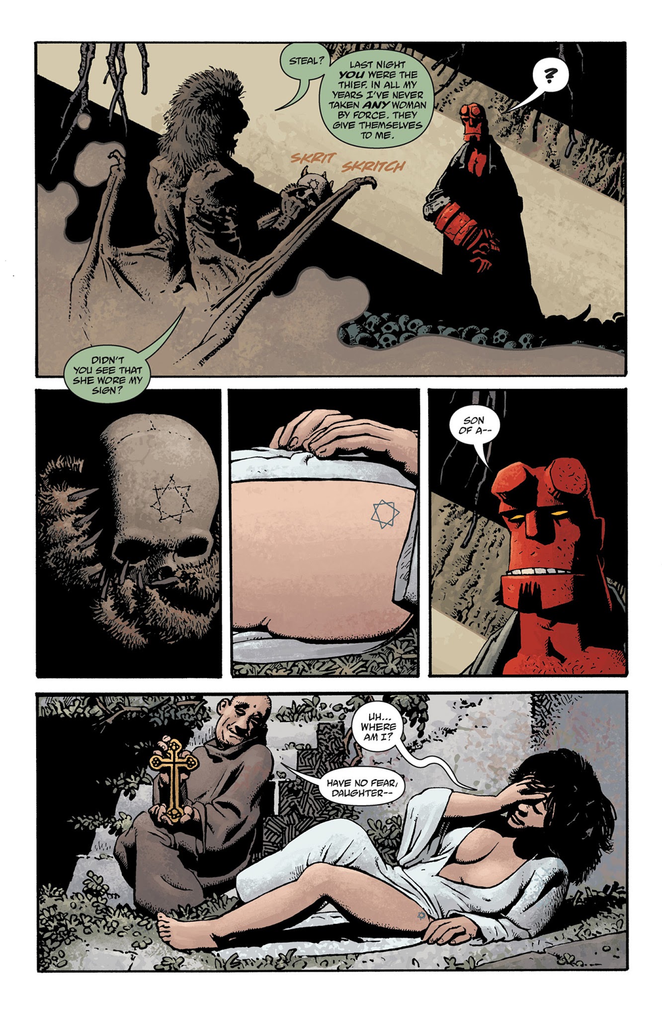 Read online Hellboy: The Bride Of Hell  and Others comic -  Issue # TPB - 139