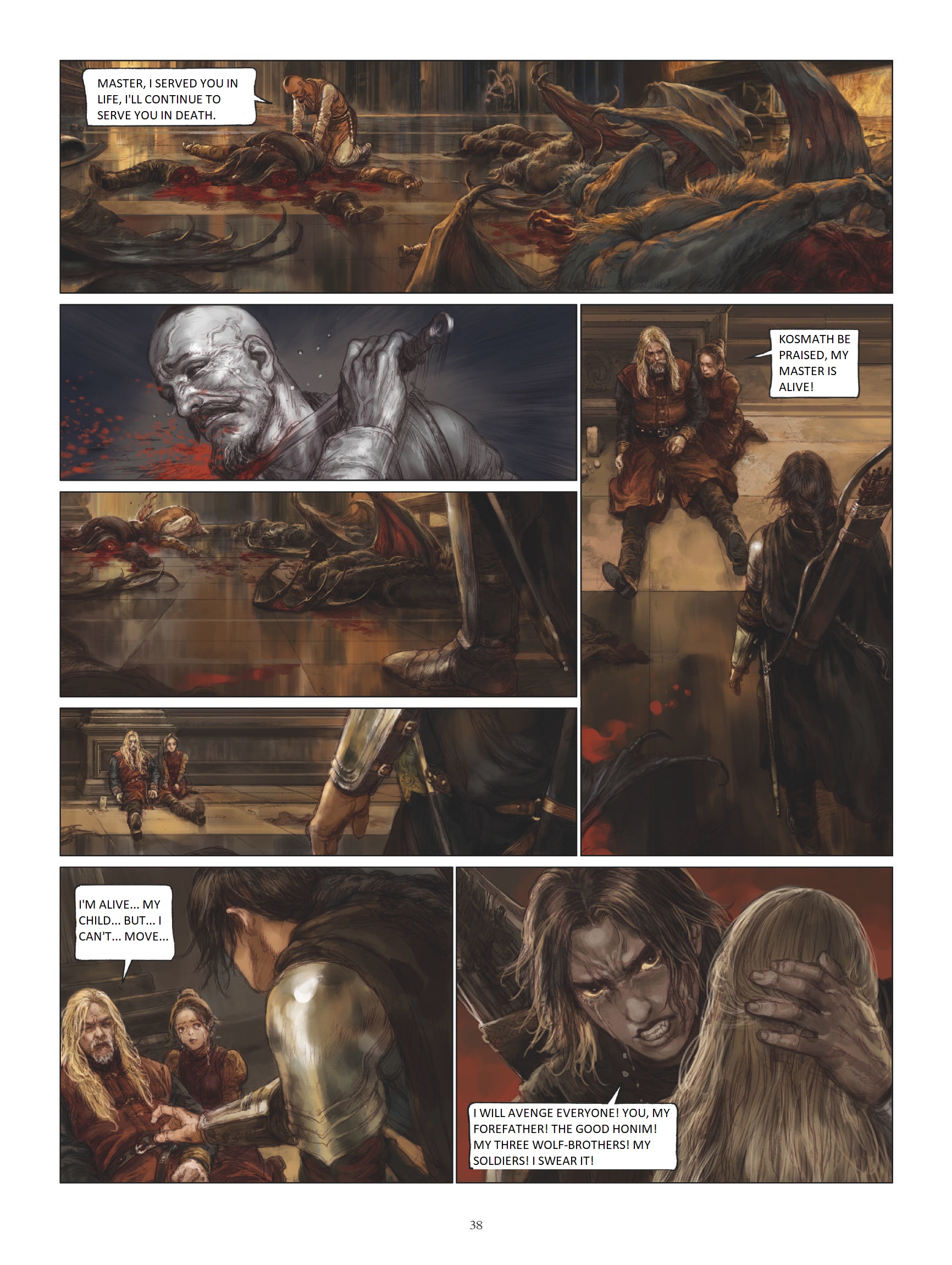 Read online Royal Blood comic -  Issue #4 - 40