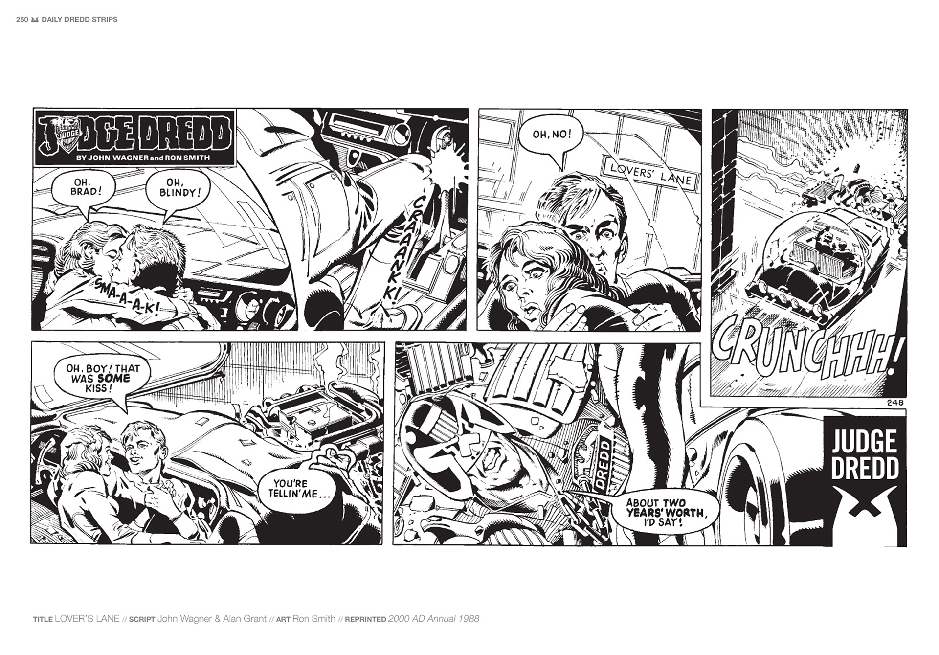 Read online Judge Dredd: The Daily Dredds comic -  Issue # TPB 1 - 253