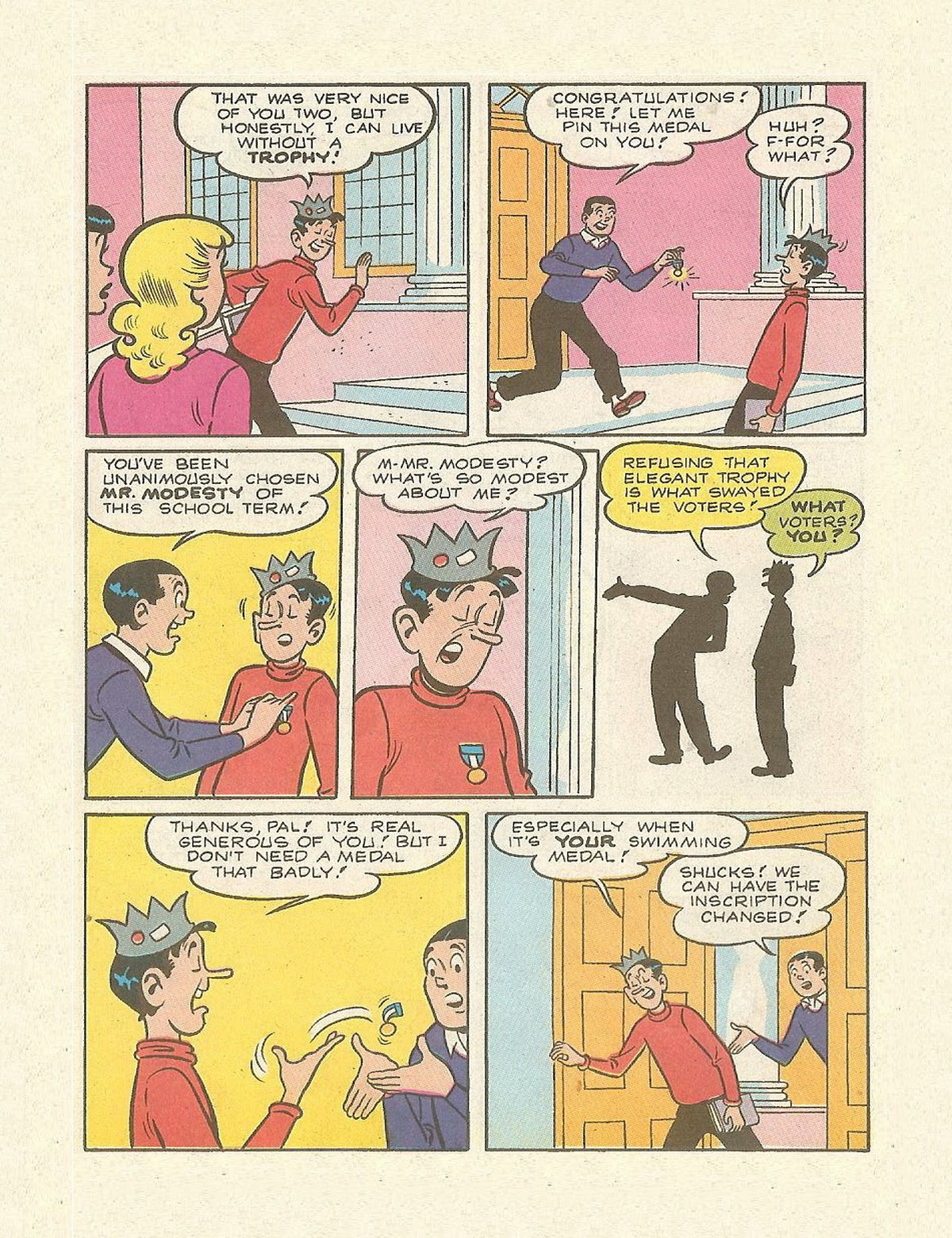 Read online Archie's Double Digest Magazine comic -  Issue #72 - 157