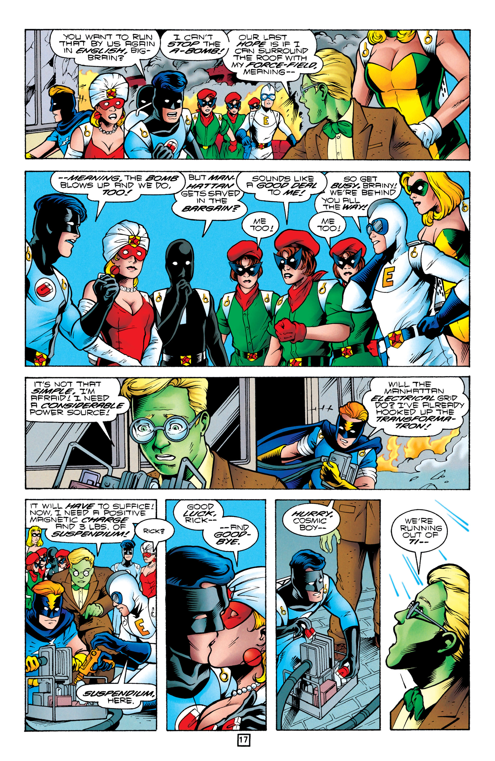 Read online Legionnaires comic -  Issue #54 - 18