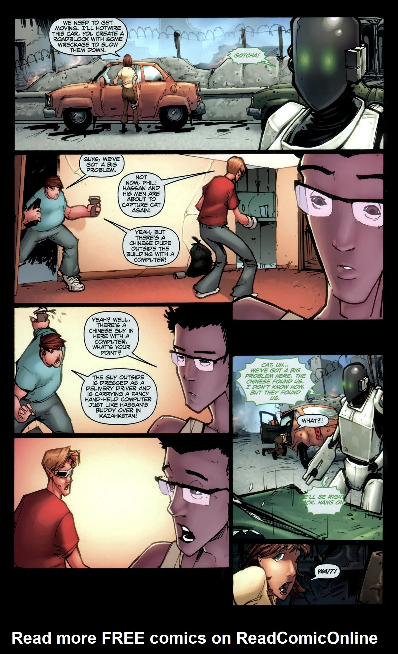 Read online Drone comic -  Issue #3 - 7