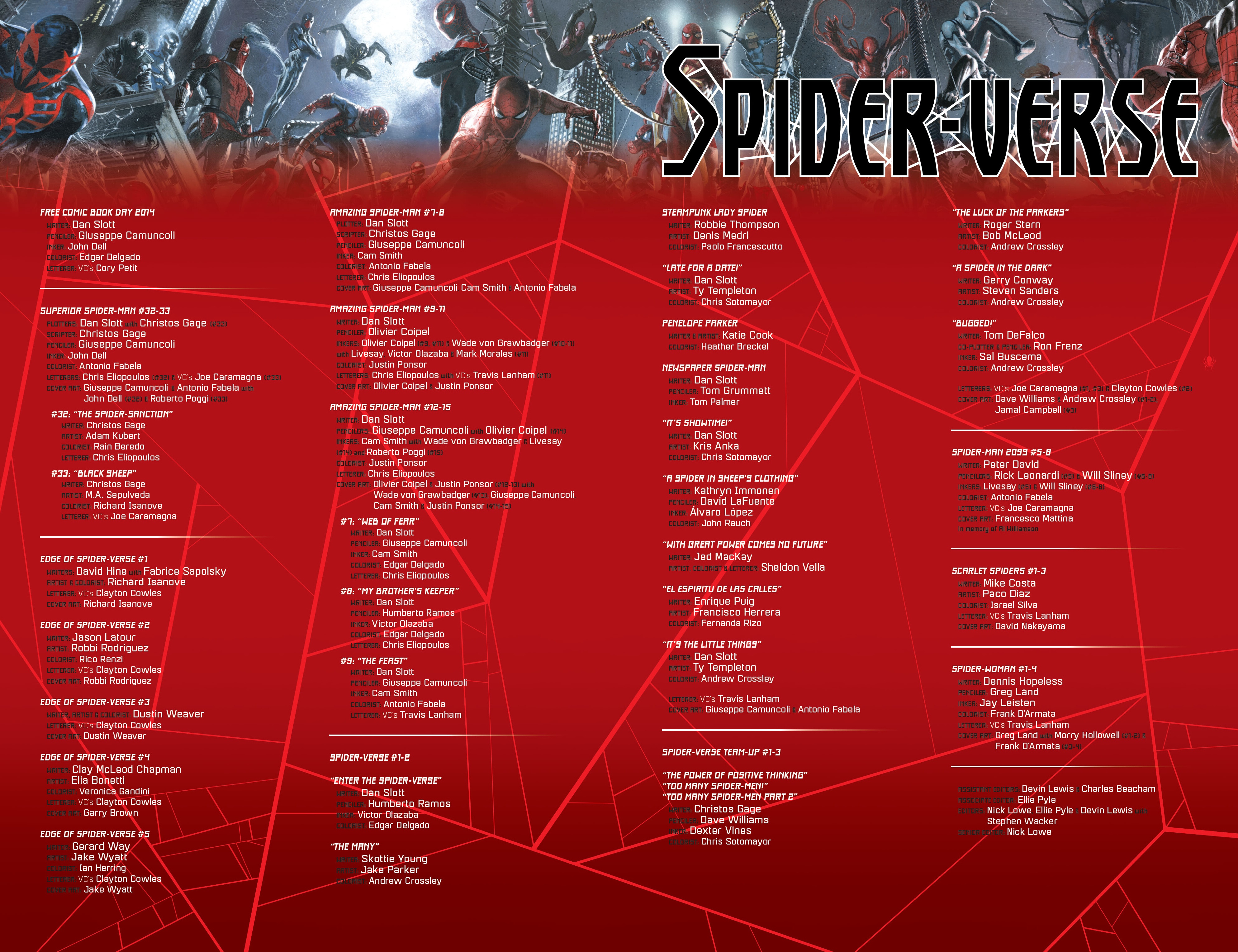 Read online Spider-Verse/Spider-Geddon Omnibus comic -  Issue # TPB (Part 1) - 3