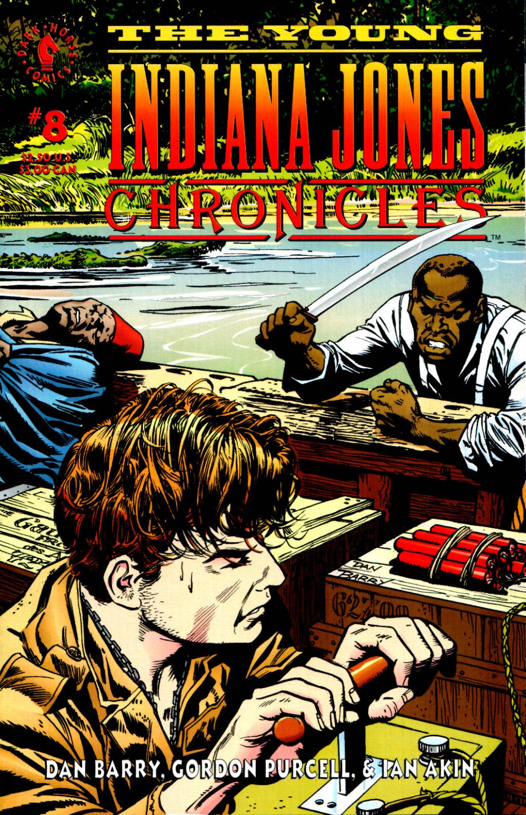 Read online Young Indiana Jones Chronicles comic -  Issue #8 - 1