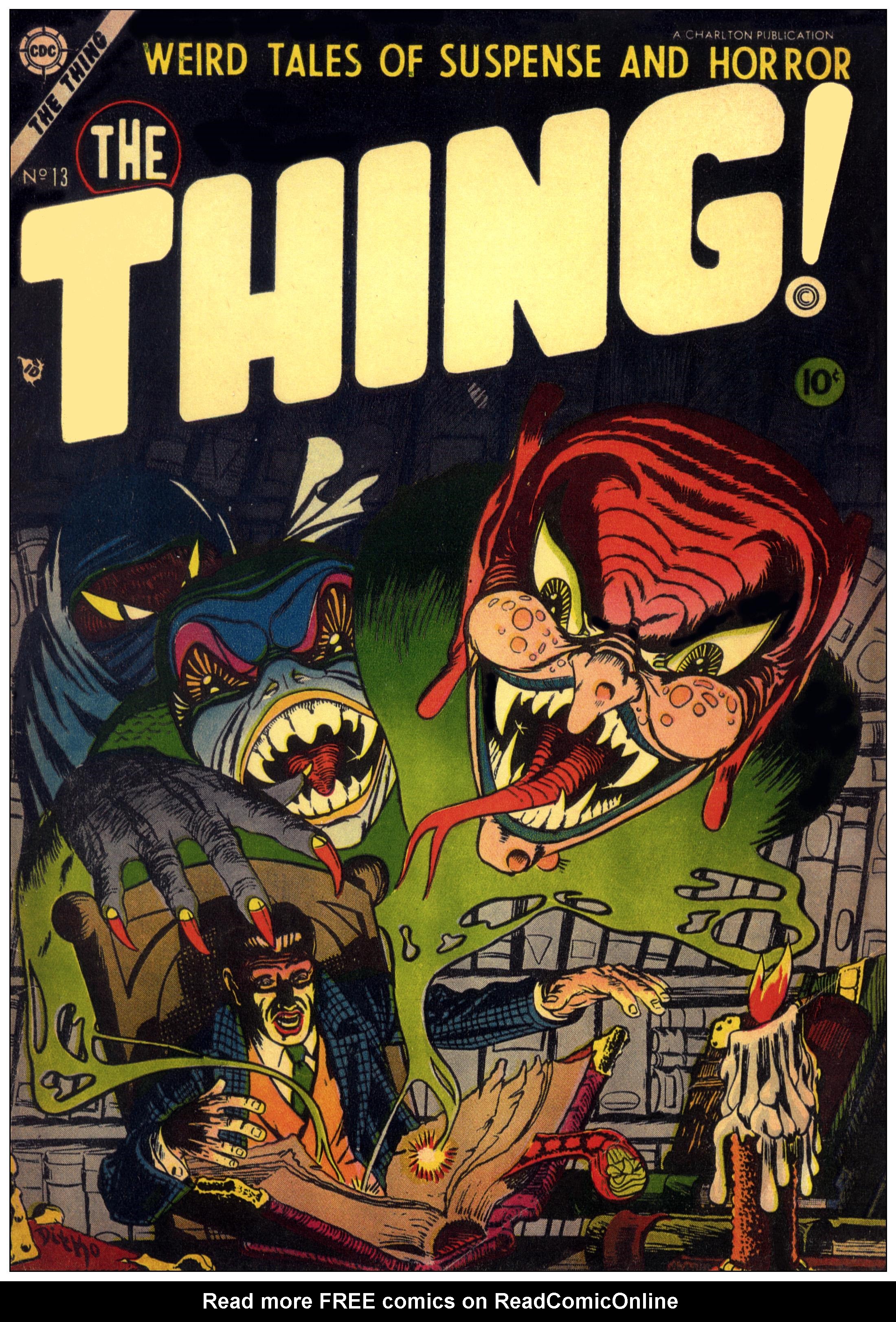 Read online The Thing! (1952) comic -  Issue #13 - 1