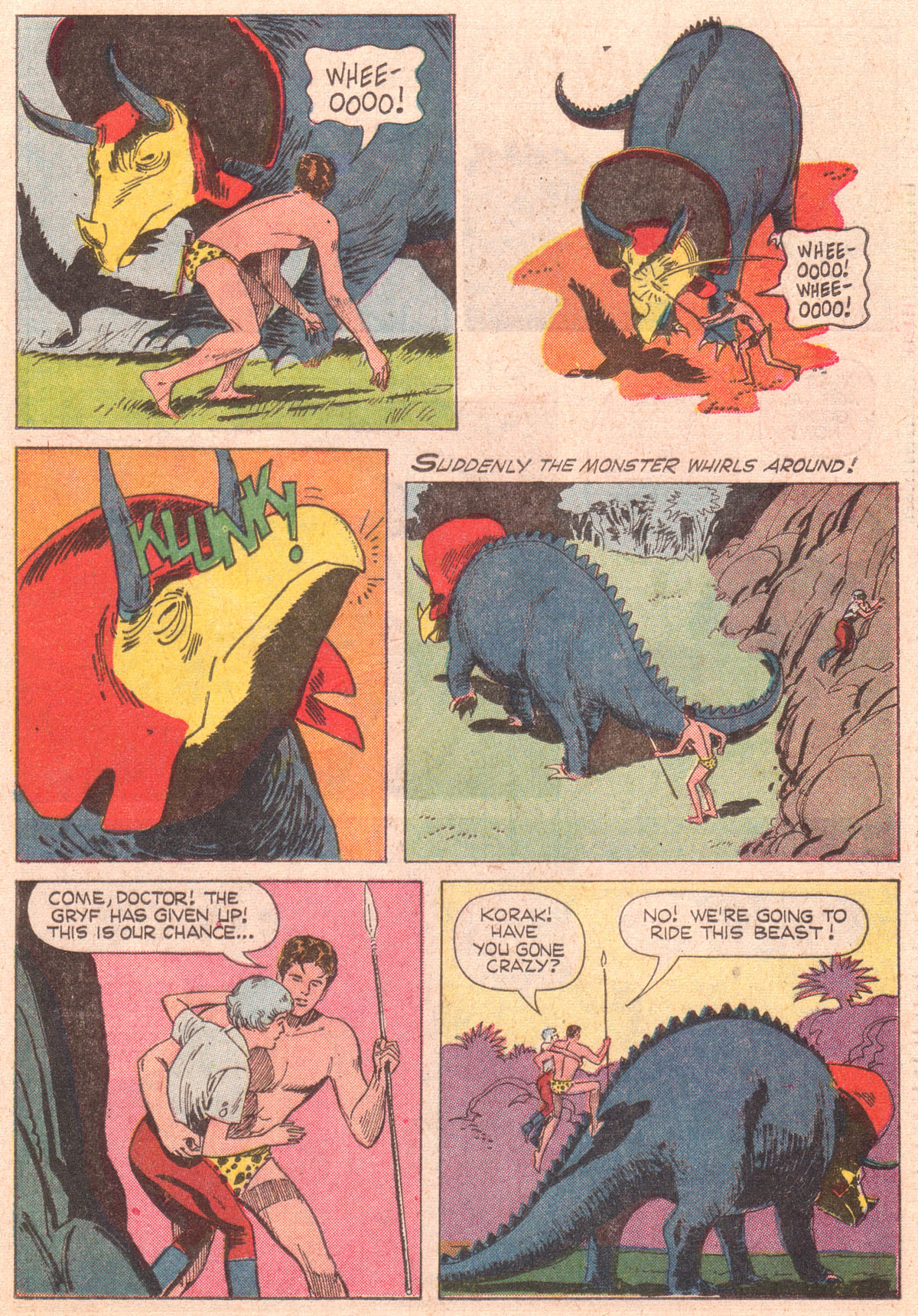 Read online Korak, Son of Tarzan (1964) comic -  Issue #27 - 21