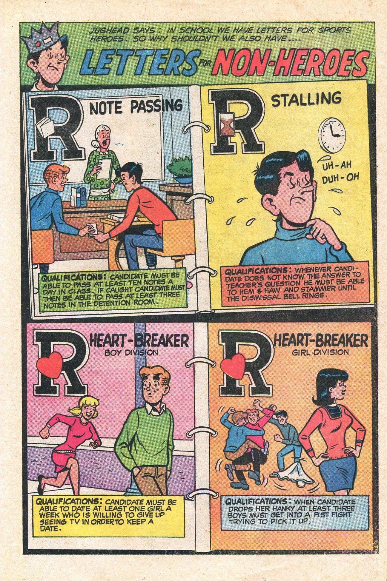 Read online Jughead's Jokes comic -  Issue #37 - 25