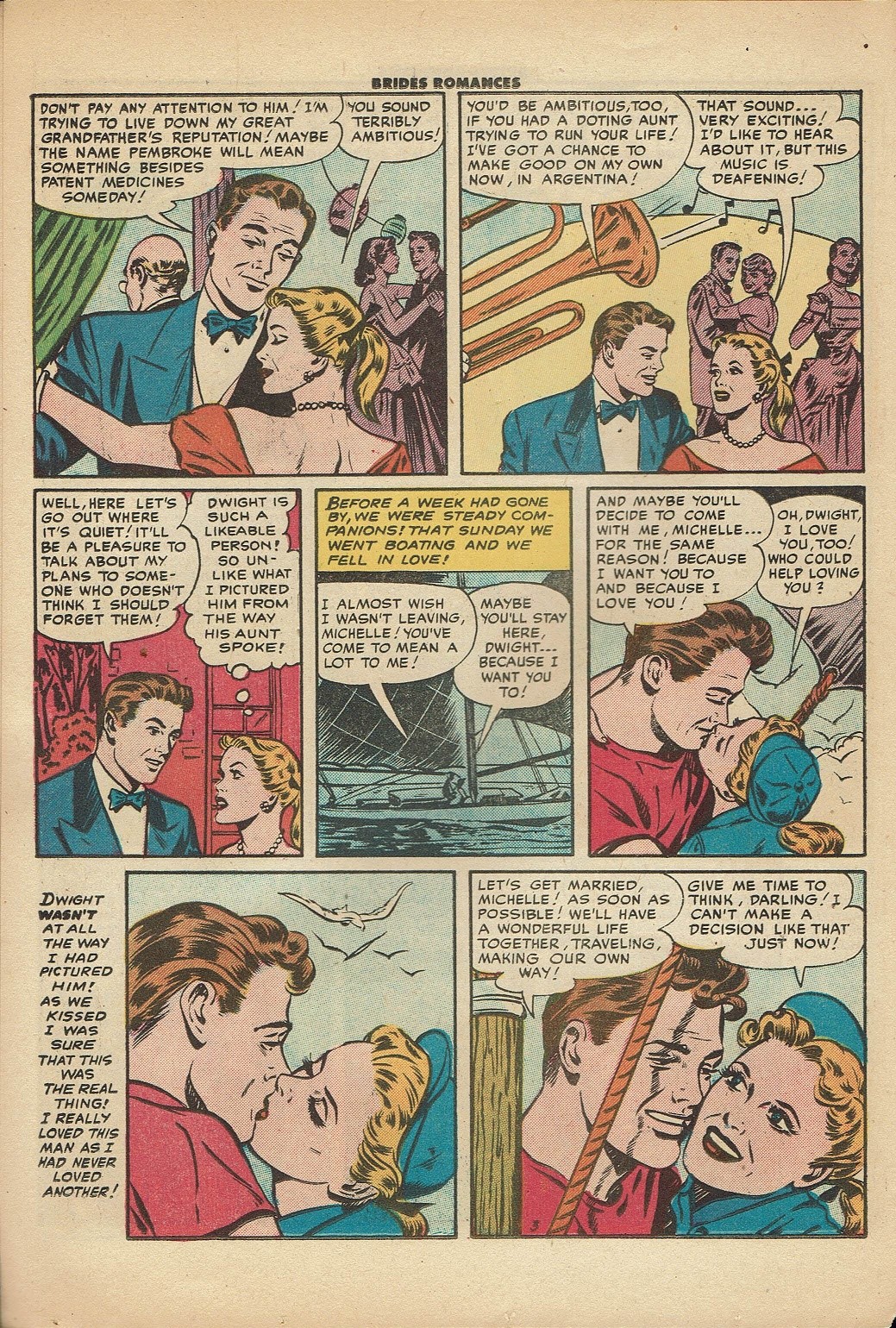 Read online Brides Romances comic -  Issue #17 - 14