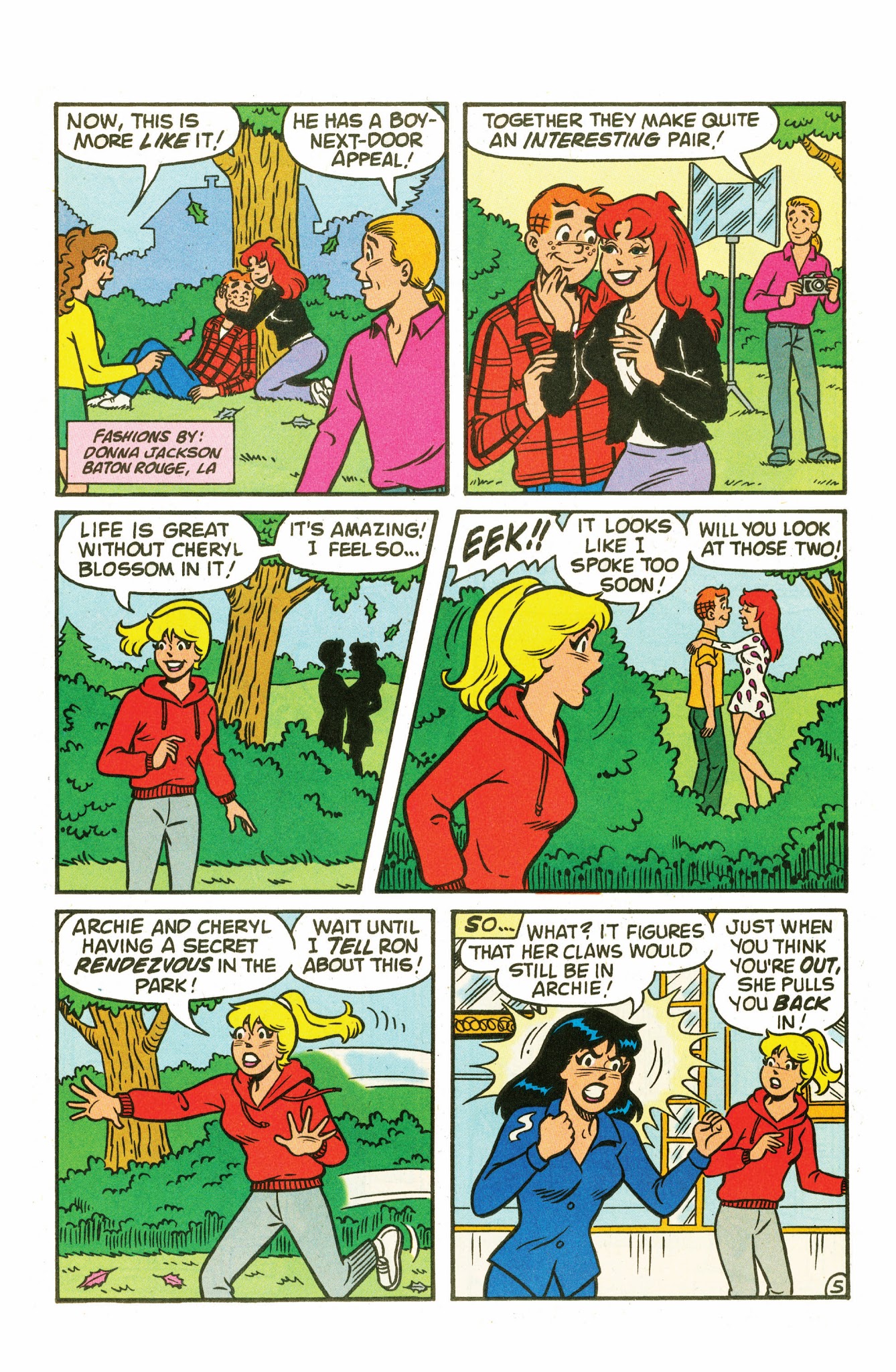 Read online Cheryl Blossom comic -  Issue #18 - 6