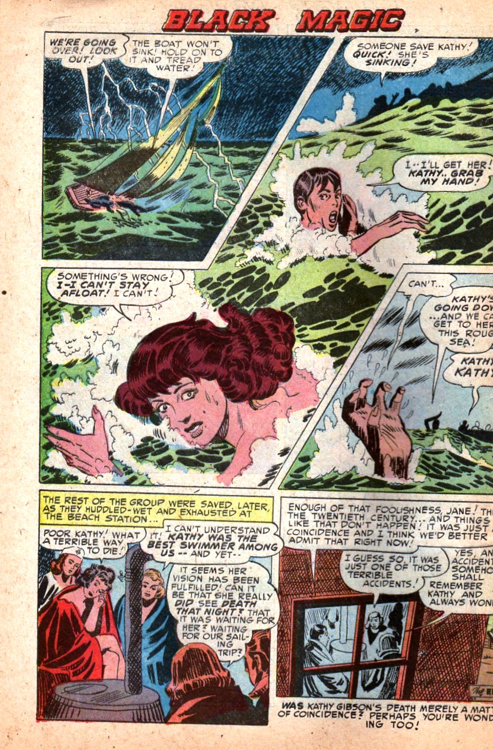 Read online Black Magic (1950) comic -  Issue #5 - 48
