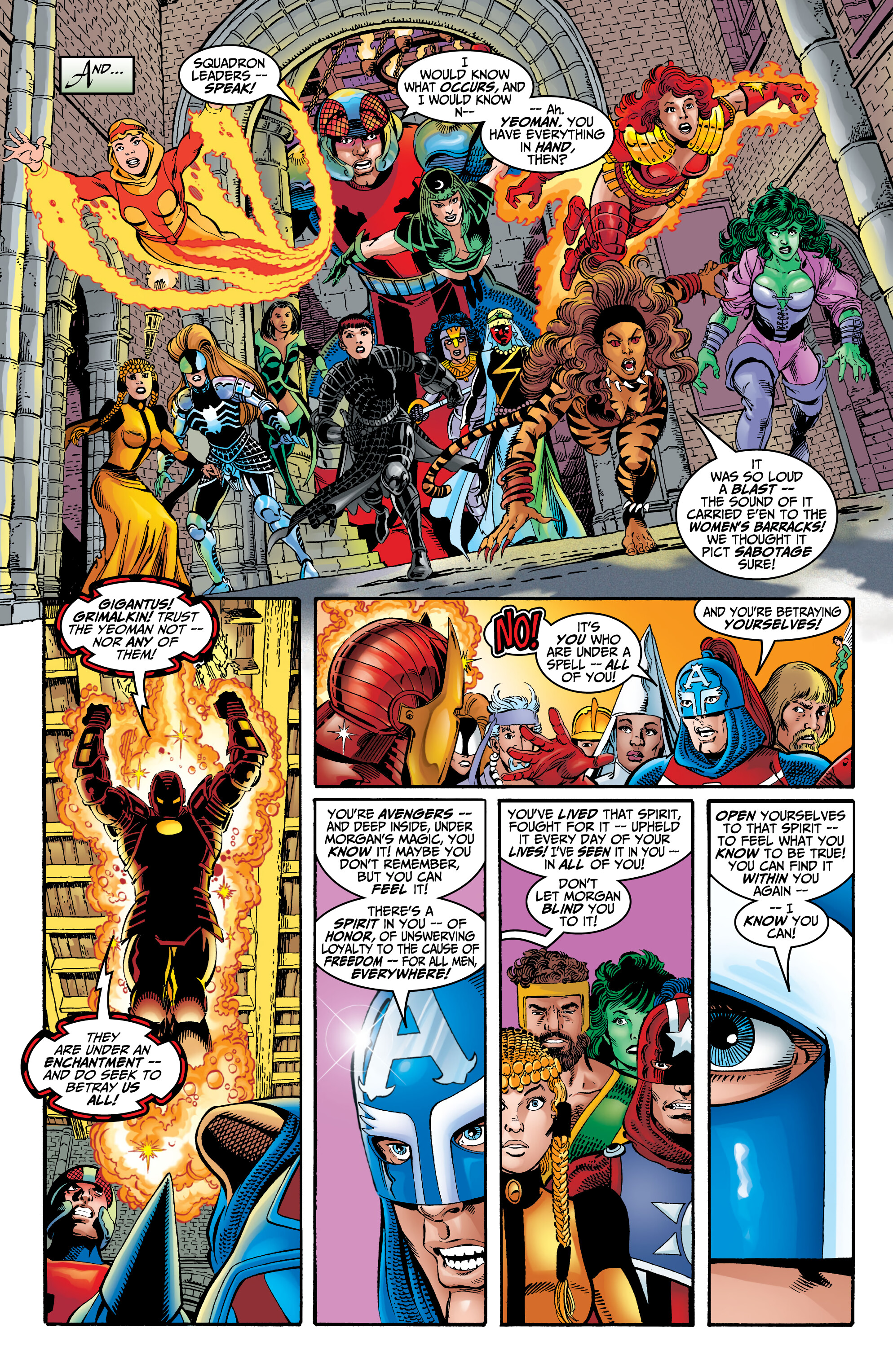 Read online Avengers By Kurt Busiek & George Perez Omnibus comic -  Issue # TPB (Part 1) - 57