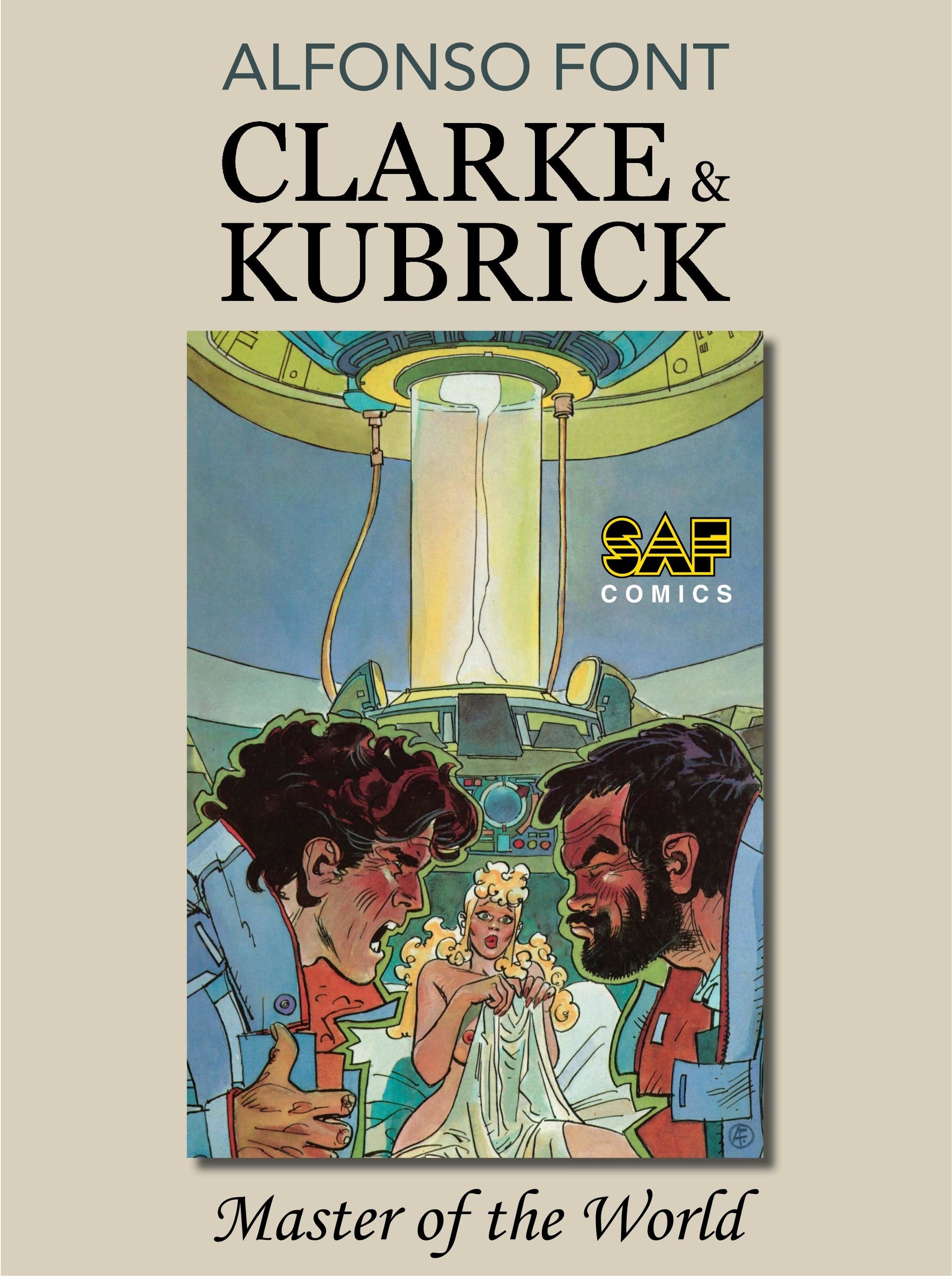 Read online Clarke and Kubrick comic -  Issue #3 - 1