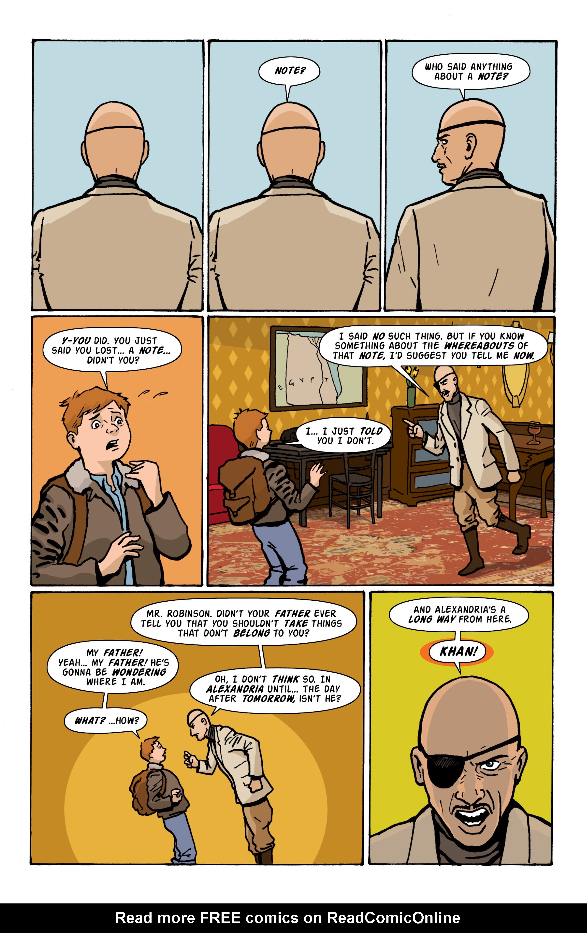 Read online Rocket Robinson and the Pharaoh's Fortune comic -  Issue # TPB (Part 1) - 63