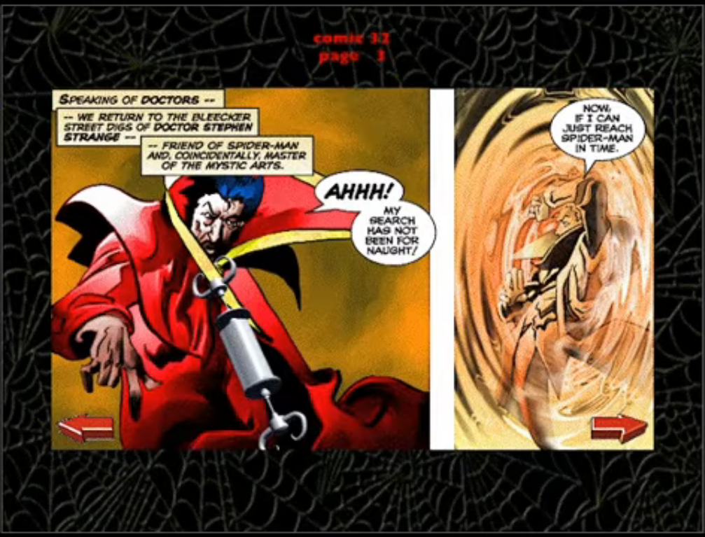 Read online Stan Lee Presents Spider-Man Cybercomic comic -  Issue #32 - 4