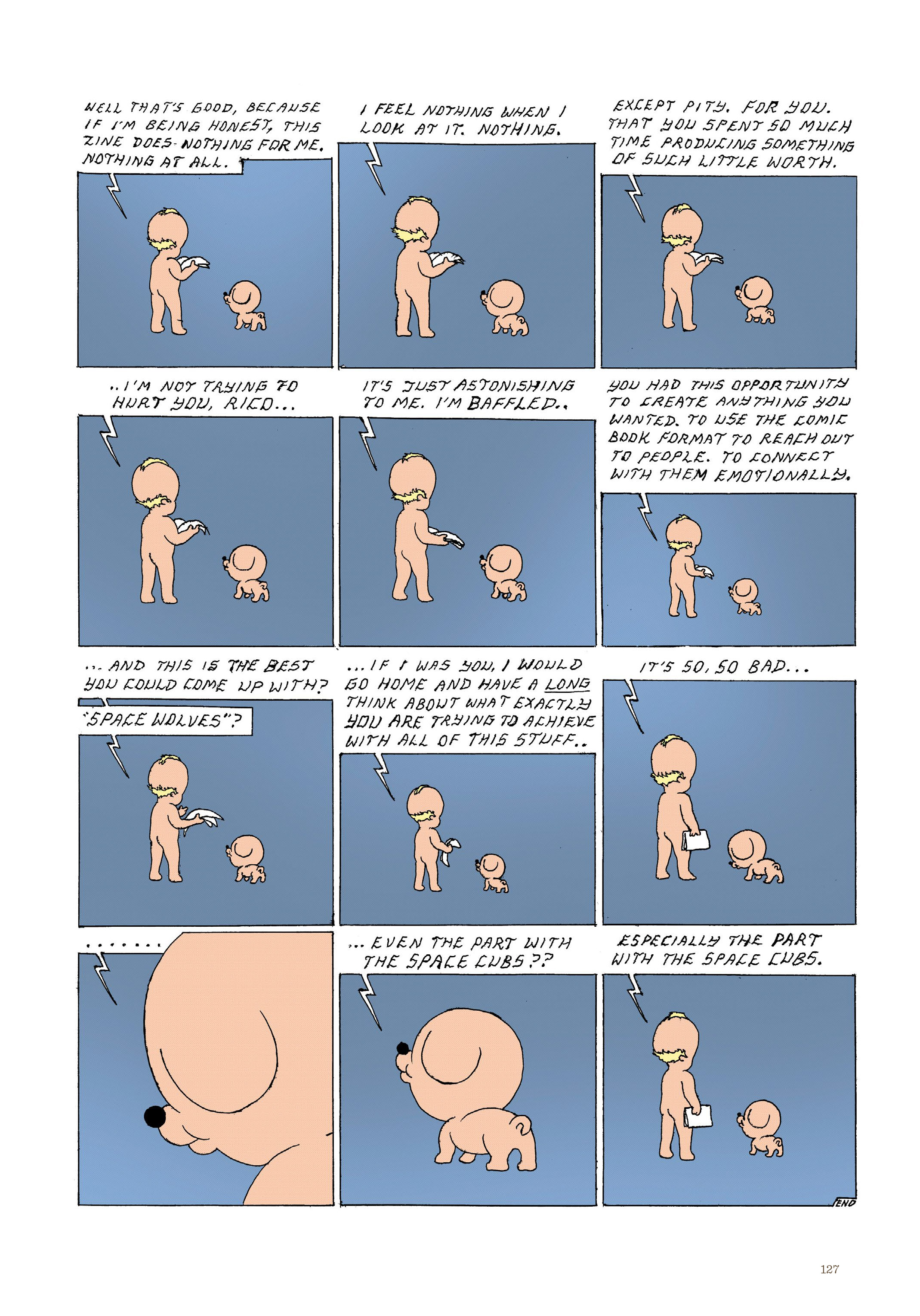 Read online Now: The New Comics Anthology comic -  Issue #4 - 128
