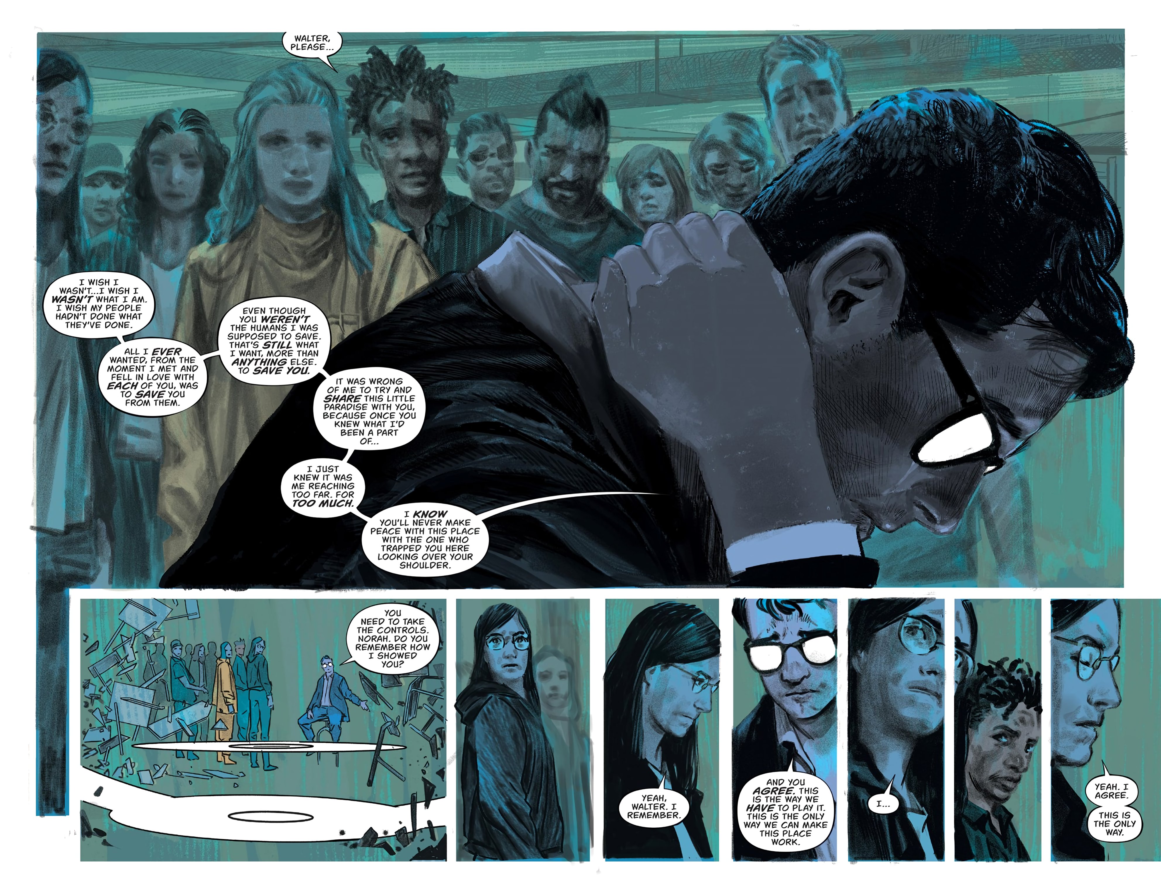 Read online The Nice House on the Lake comic -  Issue # _The Deluxe Edition (Part 4) - 8