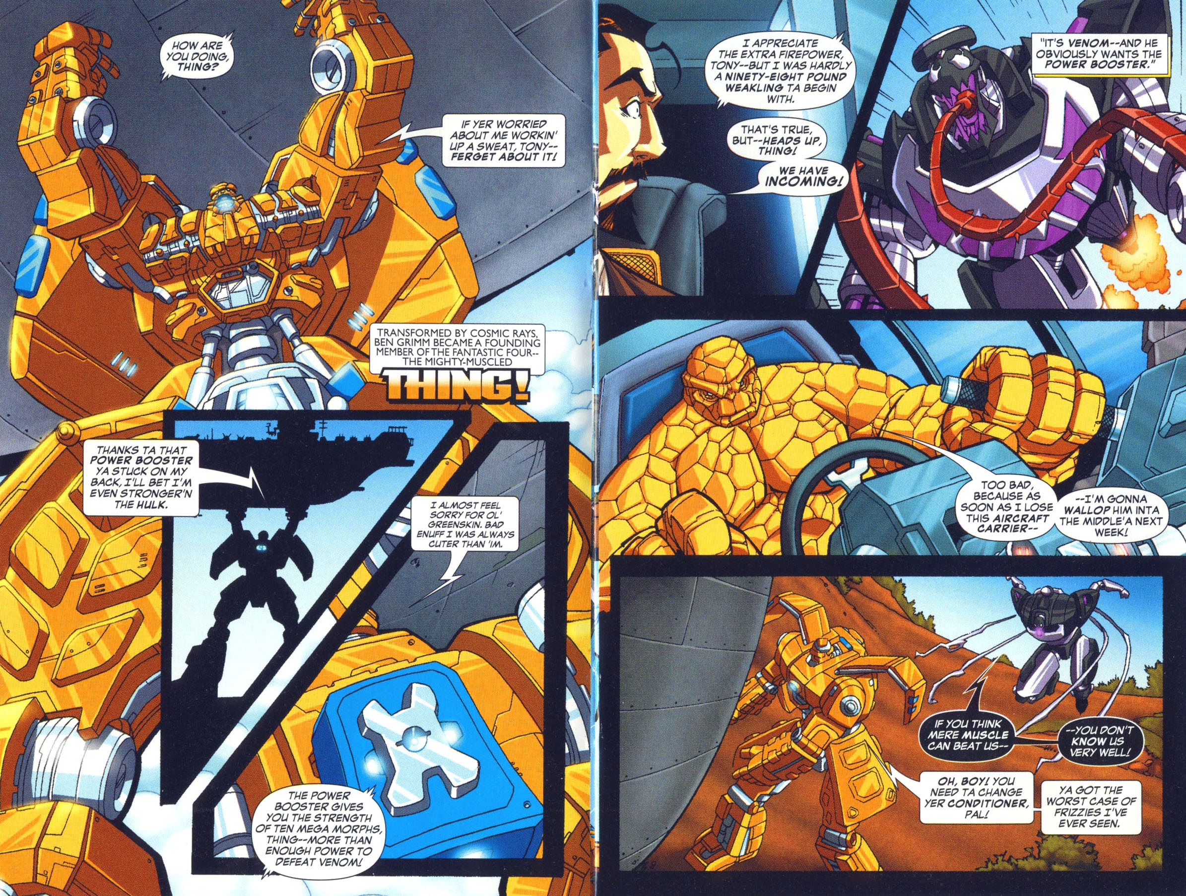 Read online Marvel Megamorphs comic -  Issue # Thing - 3