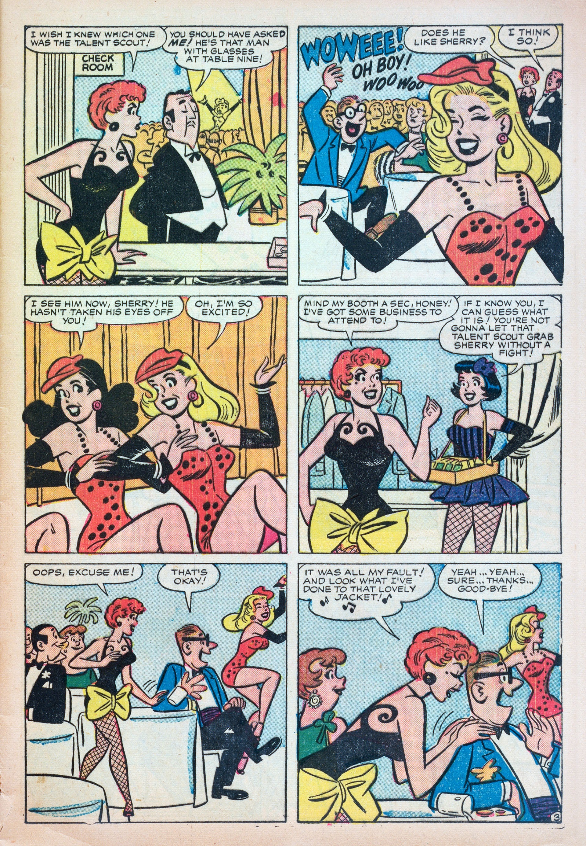 Read online Sherry the Showgirl (1956) comic -  Issue #3 - 5