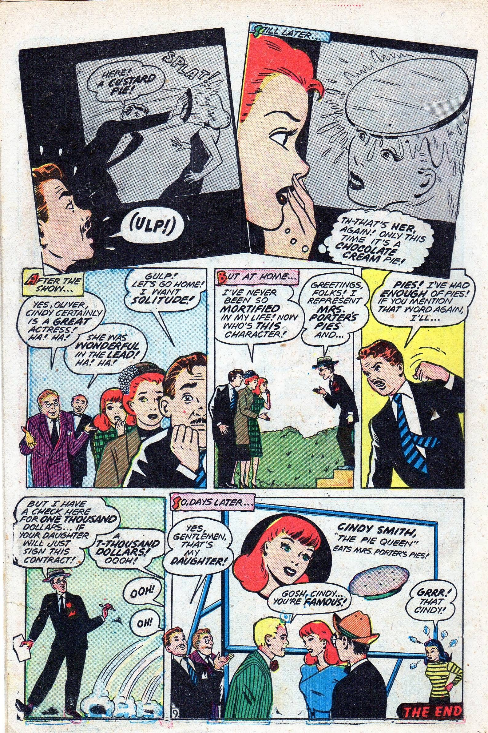 Read online Junior Miss (1947) comic -  Issue #32 - 23