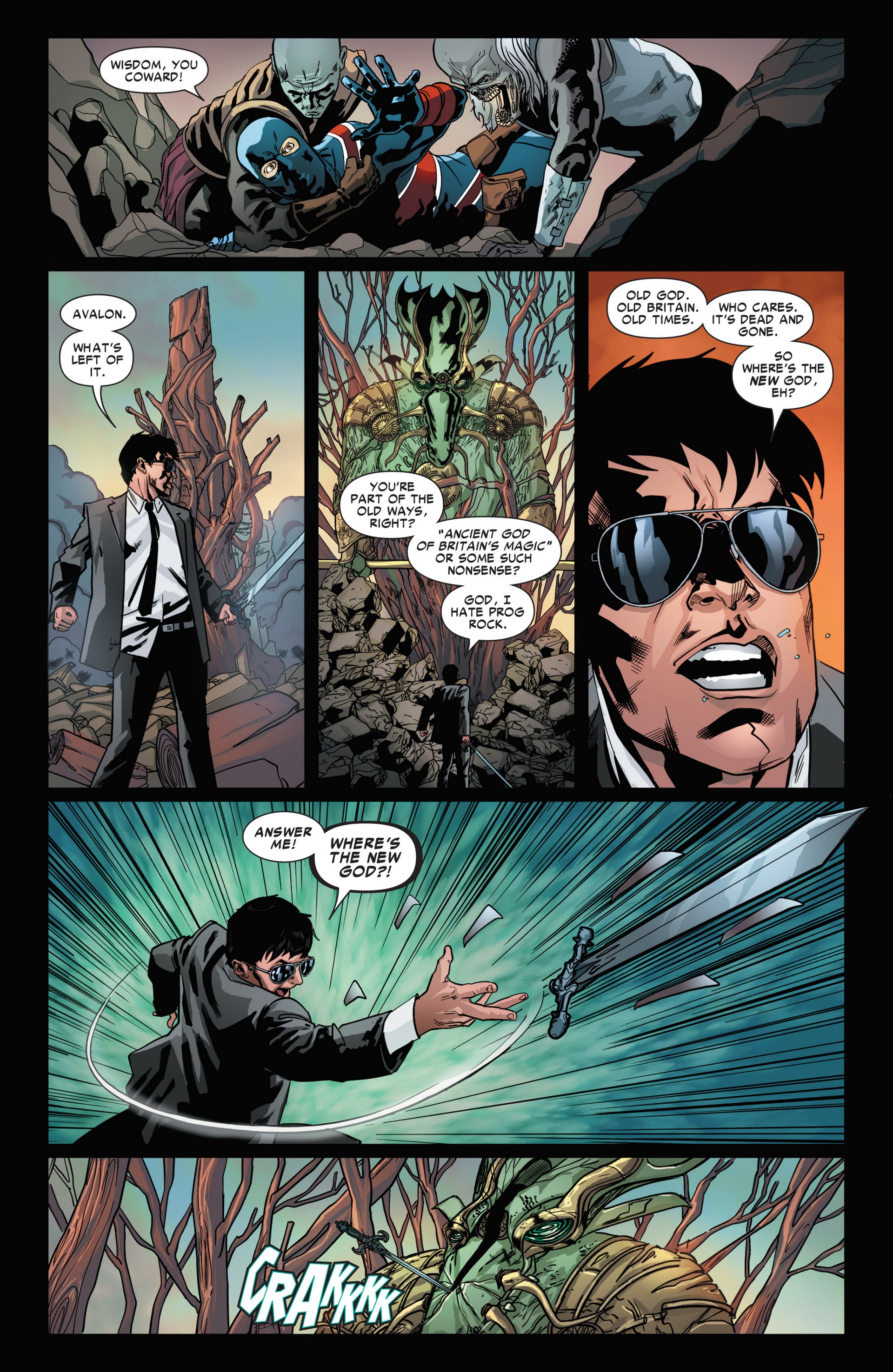 Read online Revolutionary War: Knights of Pendragon comic -  Issue # Full - 20