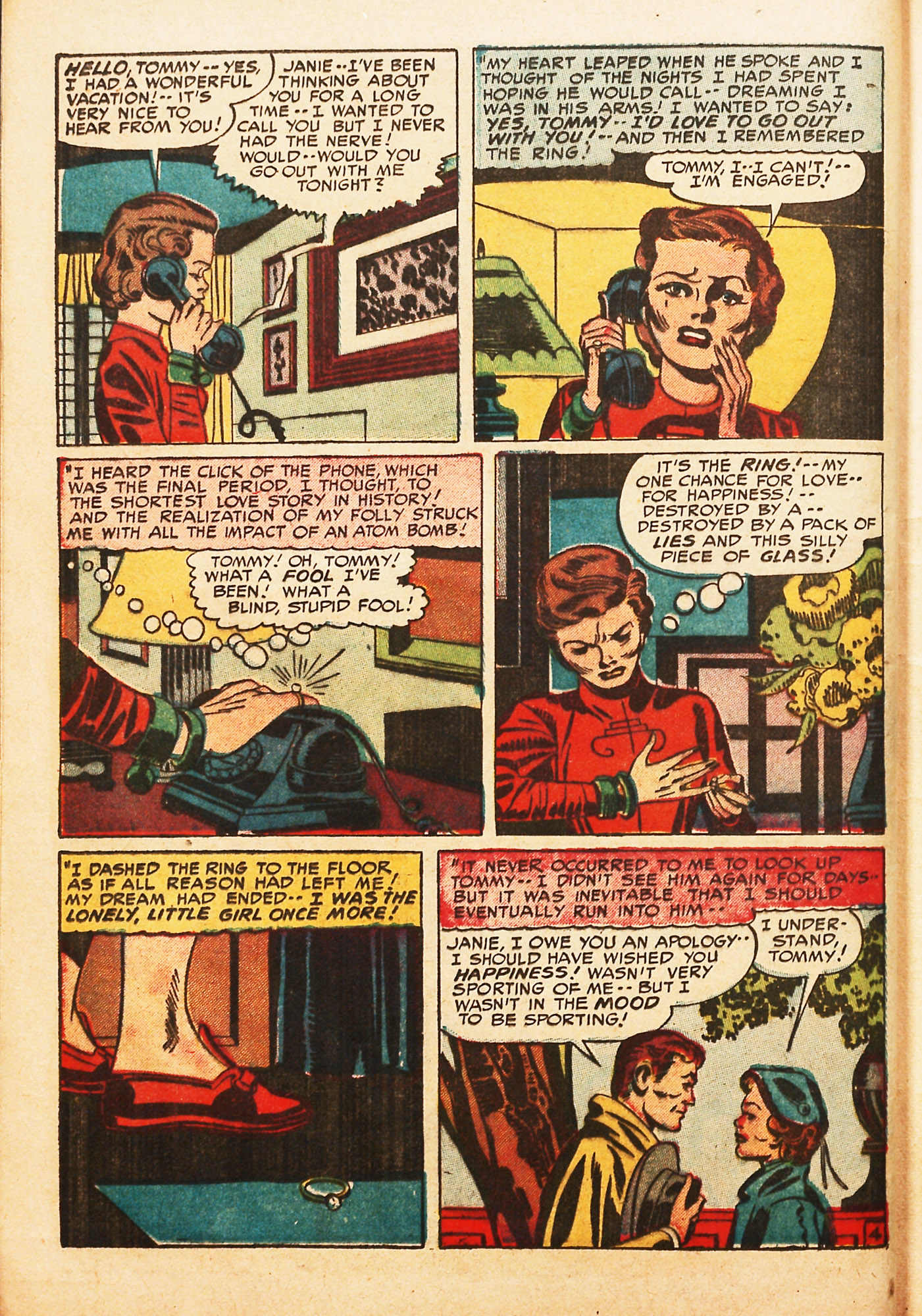 Read online Young Love (1949) comic -  Issue #17 - 6