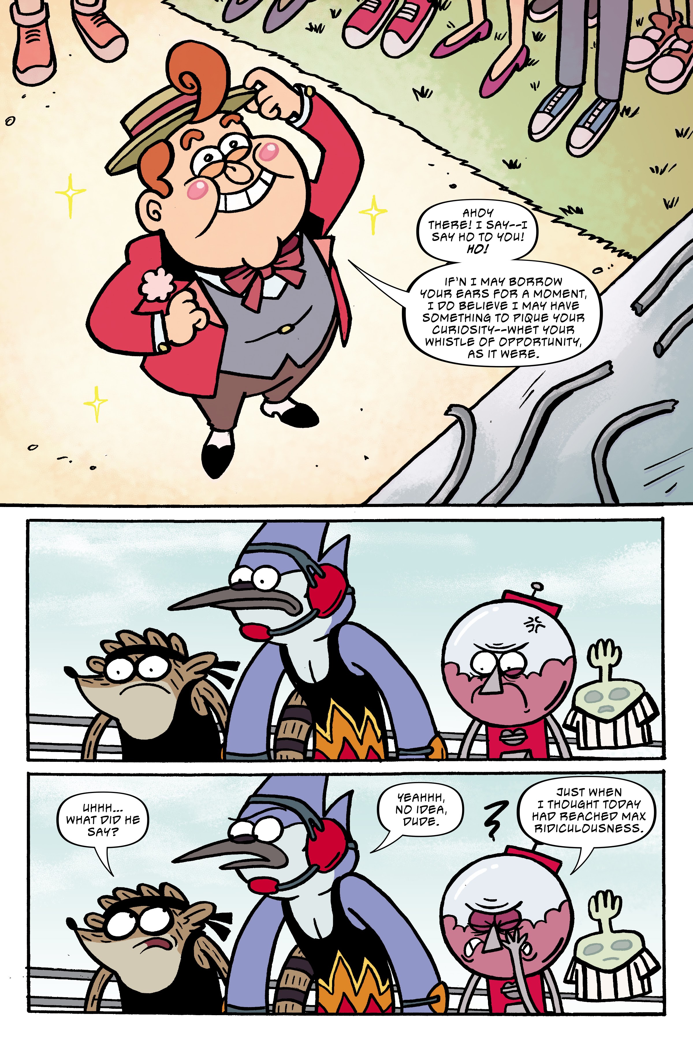 Read online Regular Show: Wrasslesplosion comic -  Issue # TPB - 30