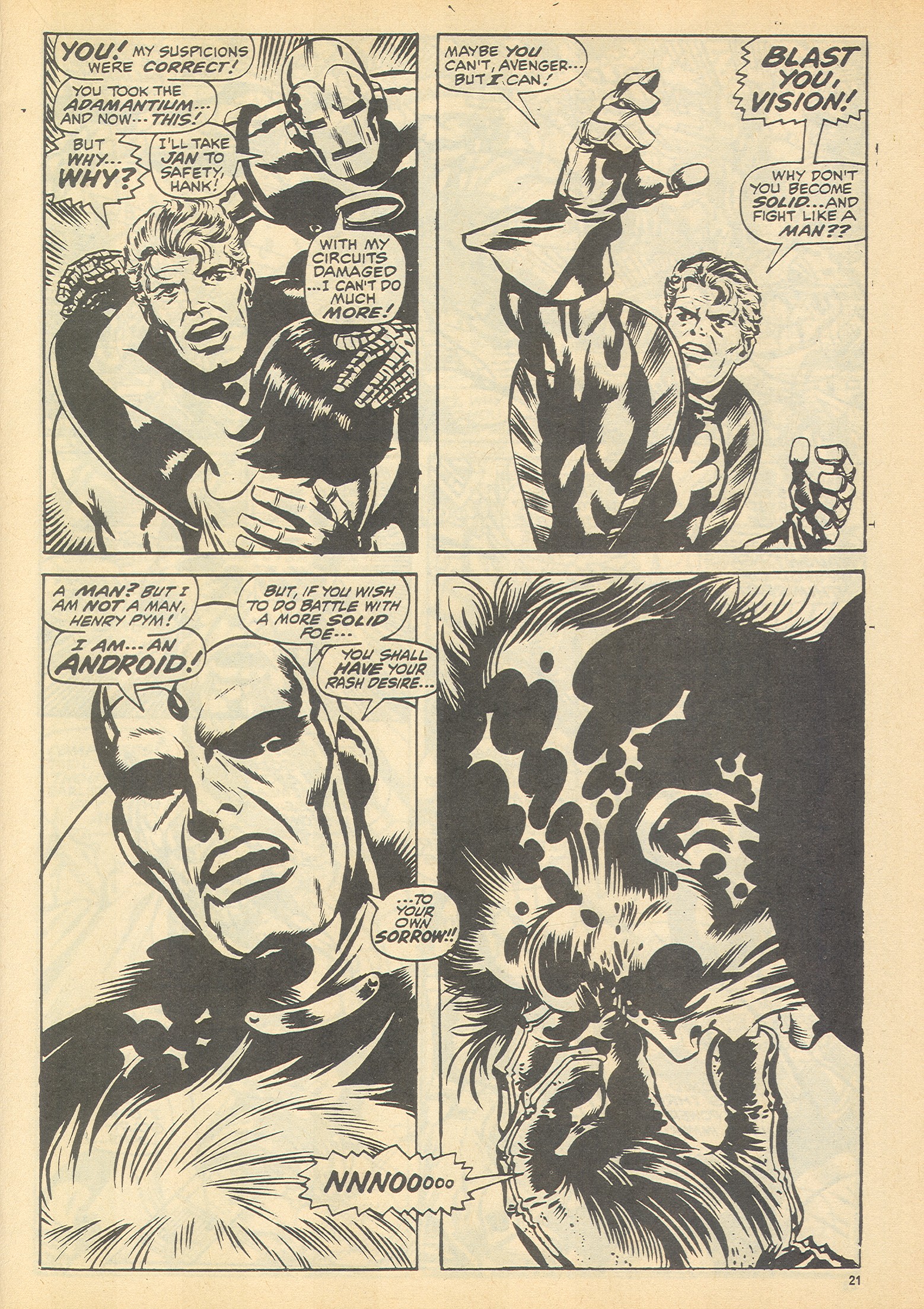 Read online The Avengers (1973) comic -  Issue #99 - 21