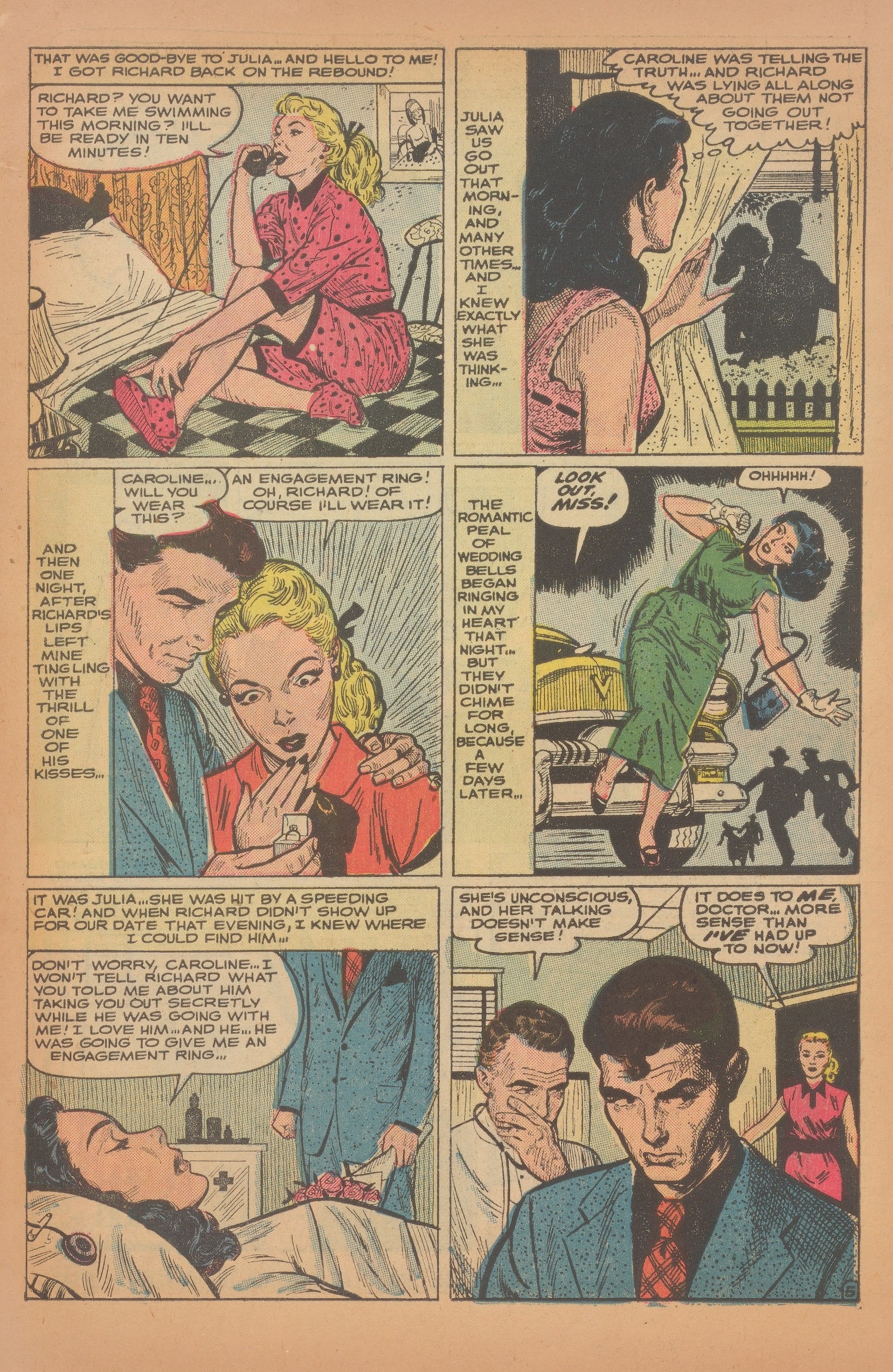 Read online Love Romances comic -  Issue #35 - 7