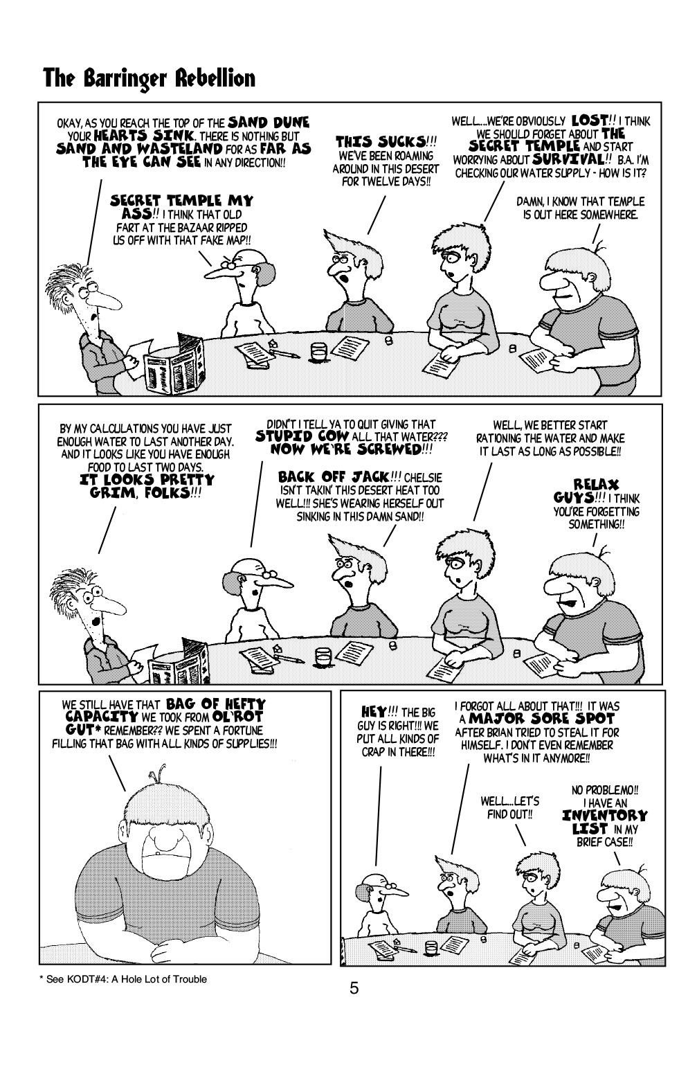 Read online Knights of the Dinner Table comic -  Issue #14 - 7