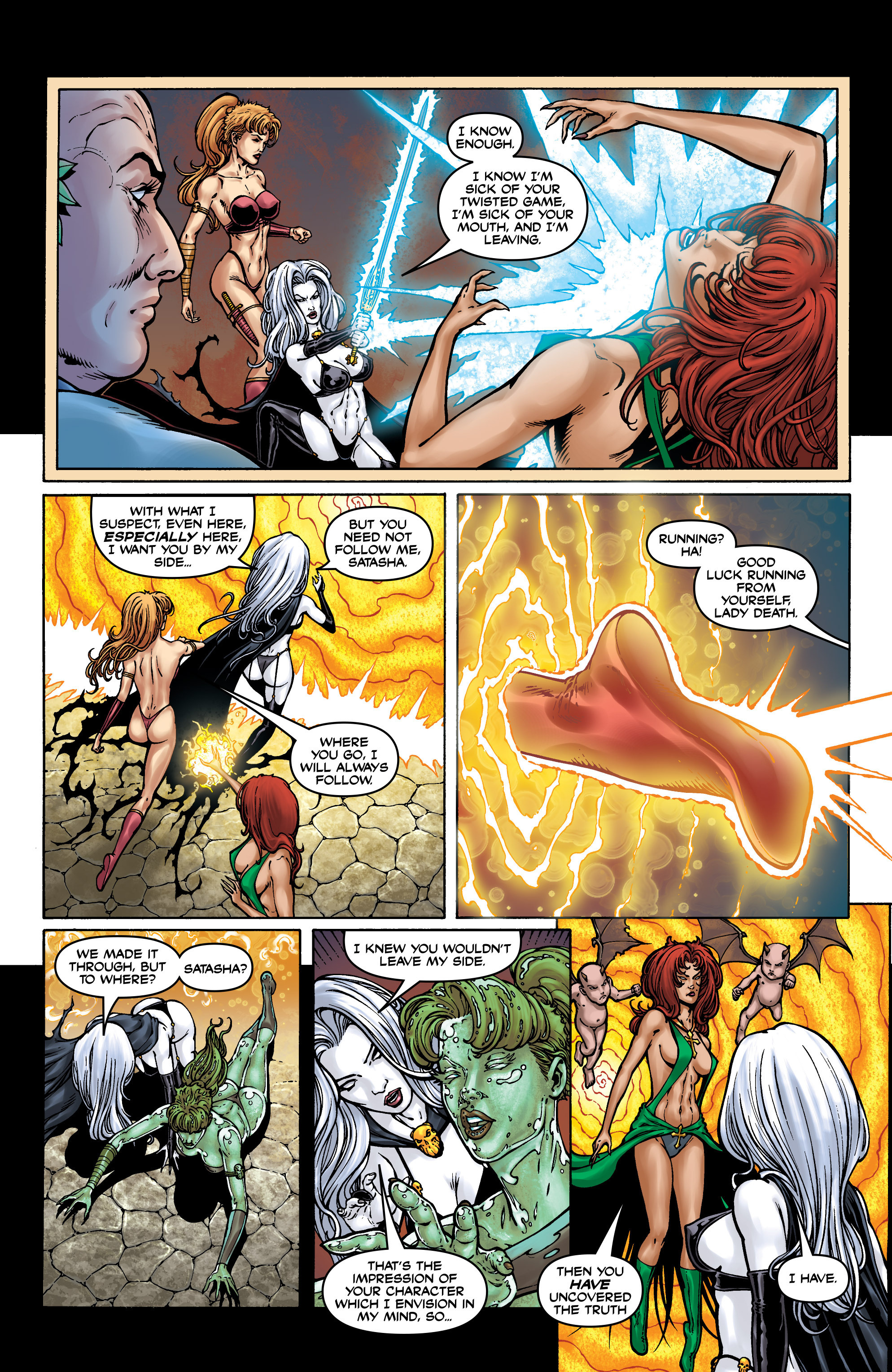 Read online Lady Death Origins comic -  Issue #13 - 26