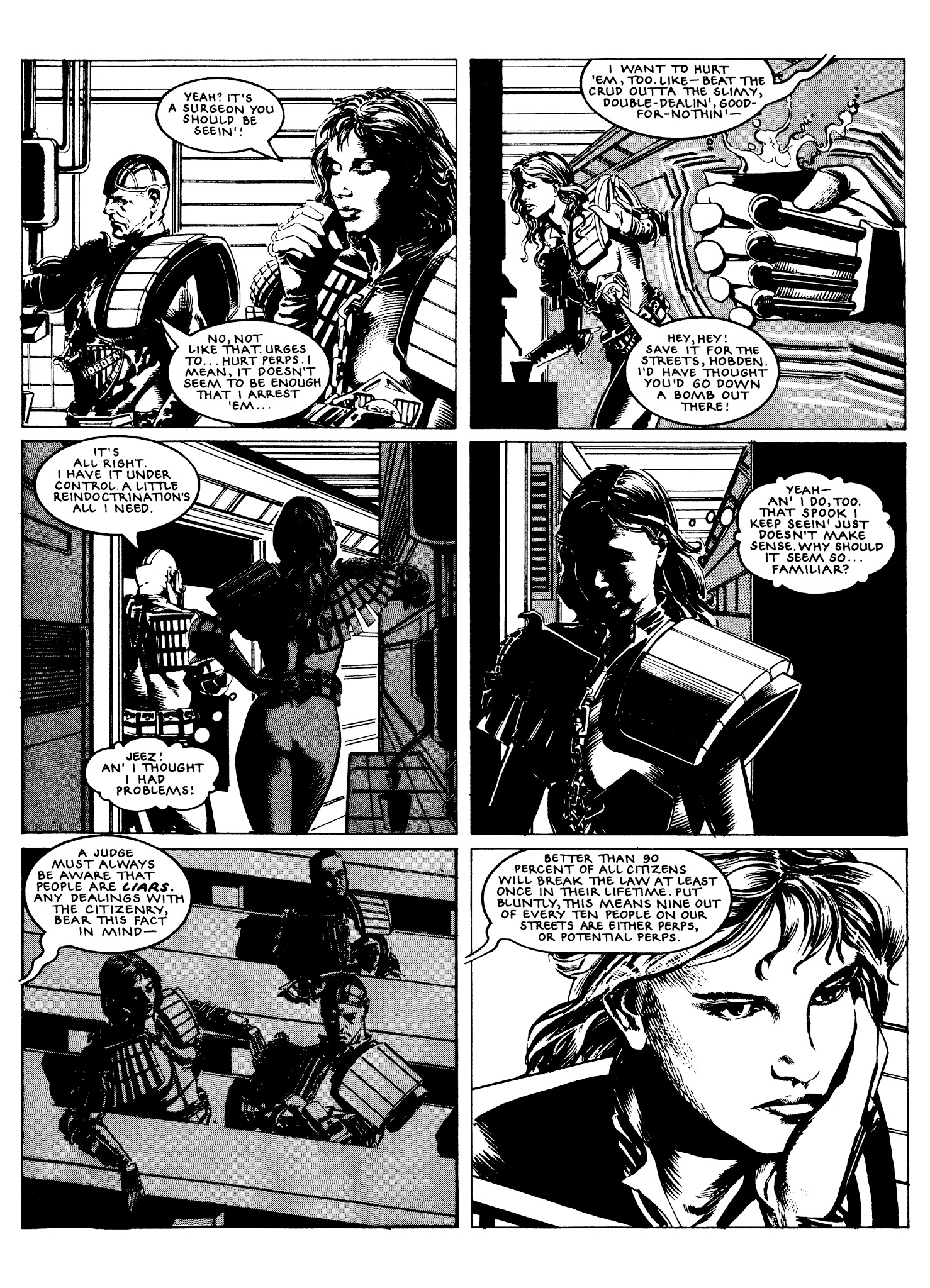 Read online Judge Anderson: The Psi Files comic -  Issue # TPB 1 - 389