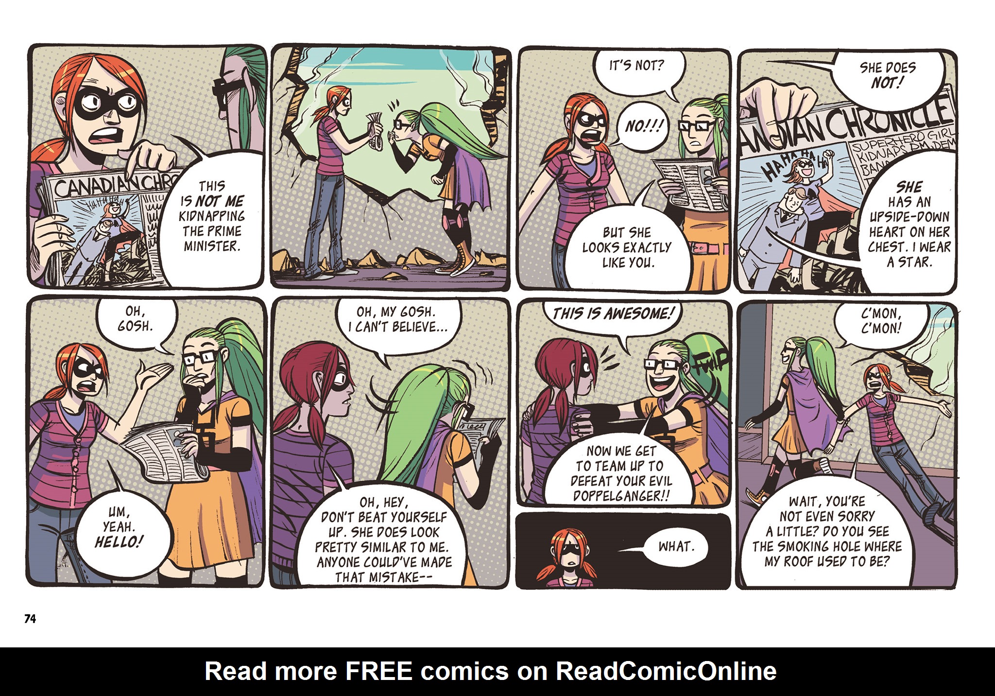 Read online The Adventures of Superhero Girl comic -  Issue # TPB - 75