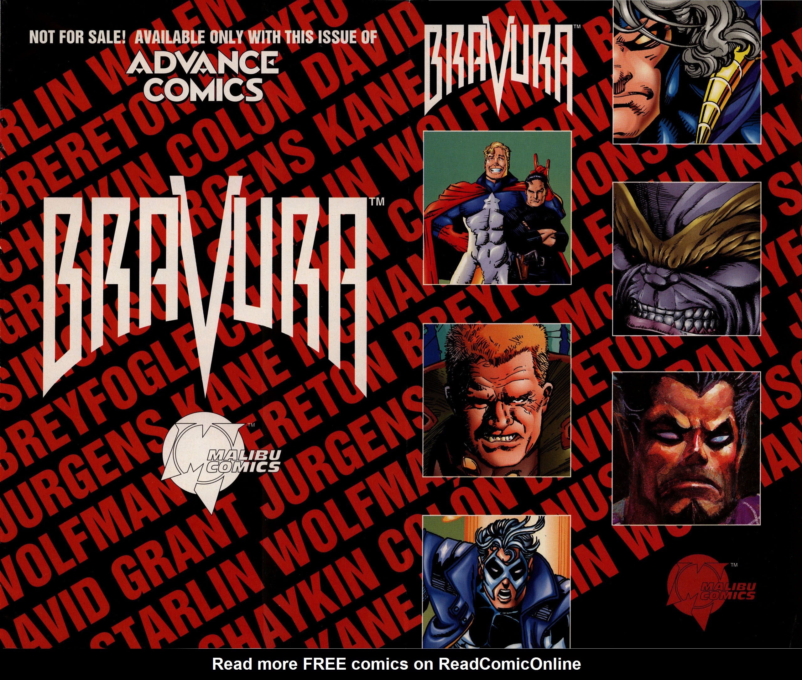 Read online Bravura comic -  Issue #1 - 1