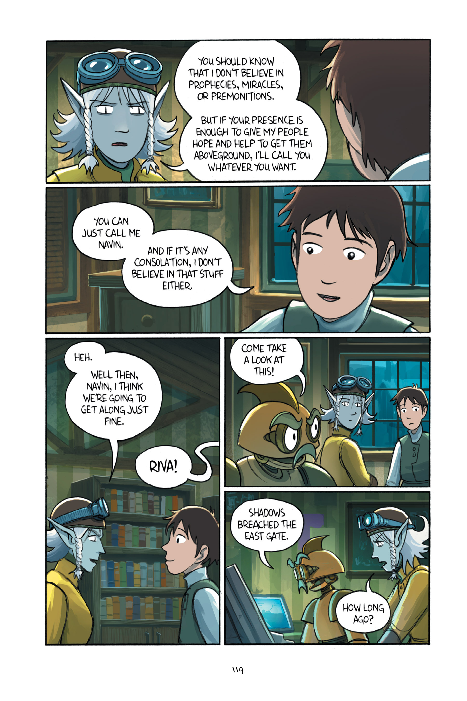 Read online Amulet comic -  Issue #6 - 120