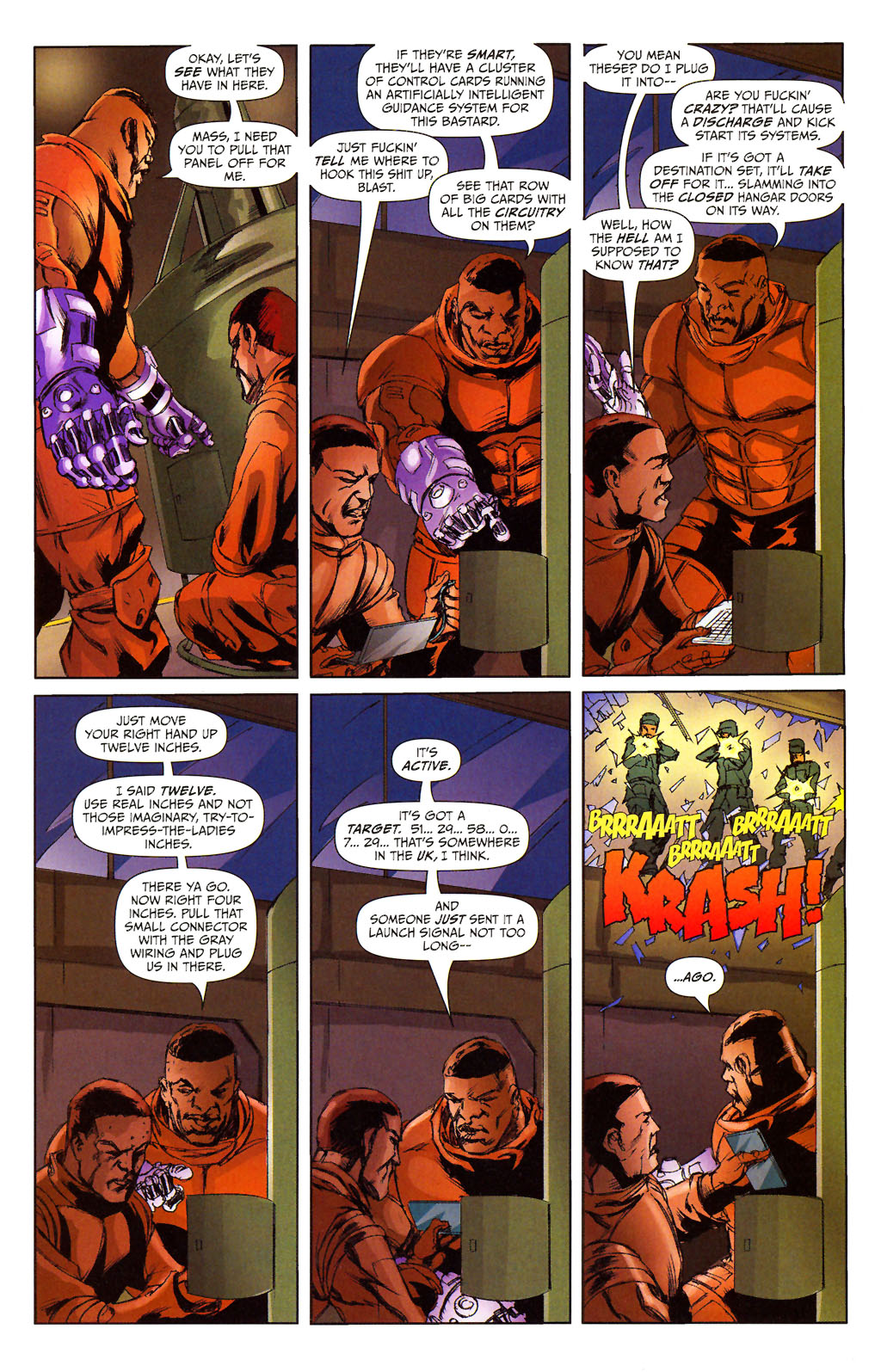 Read online Task Force One comic -  Issue #4 - 11