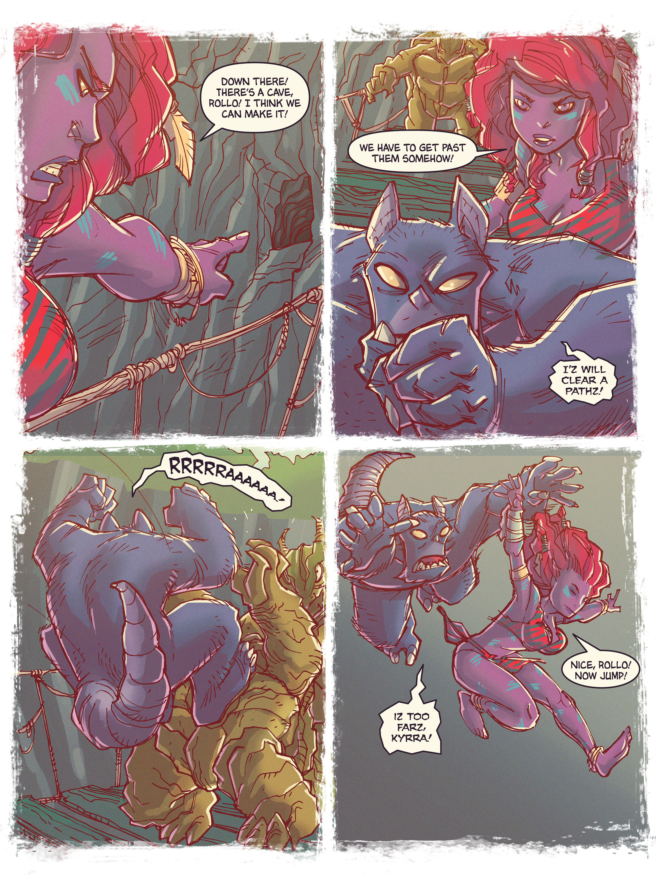 Read online Kyrra: Alien Jungle Girl comic -  Issue #6 - 11