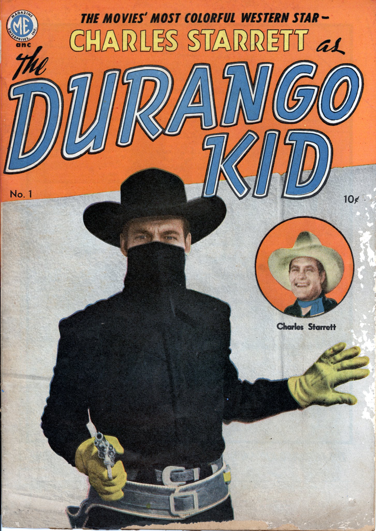 Read online Charles Starrett as The Durango Kid comic -  Issue #1 - 1