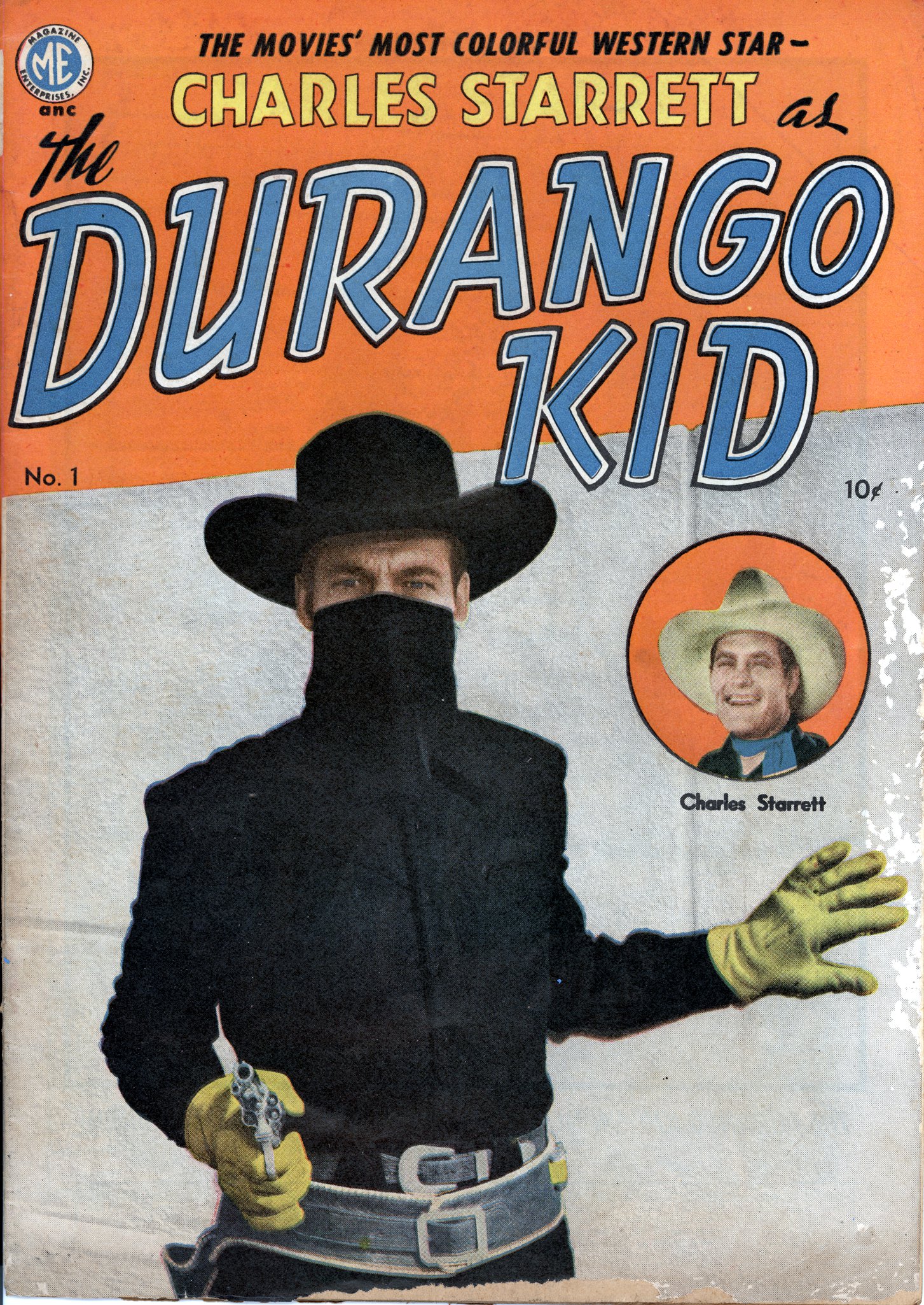 Read online Charles Starrett as The Durango Kid comic -  Issue #1 - 1