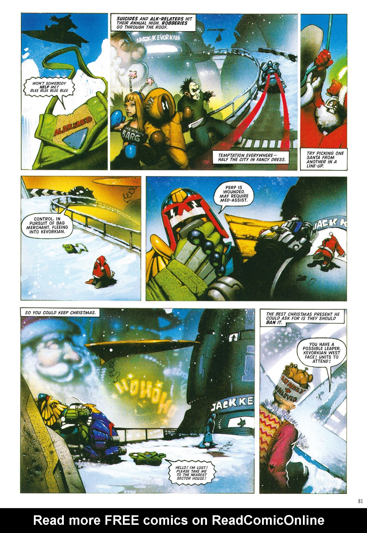 Read online Judge Dredd: The Complete Case Files comic -  Issue # TPB 29 - 83